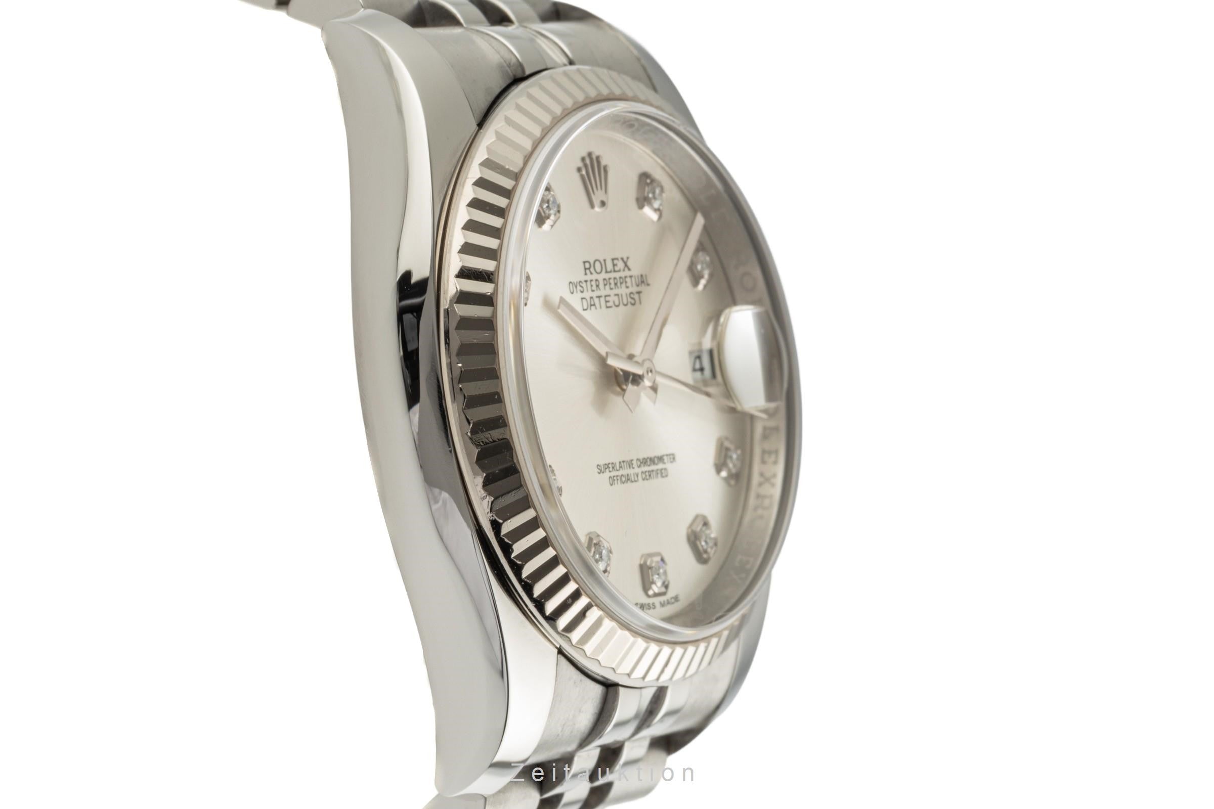 Rolex Datejust steel / white gold automatic men's watch 116234 LP: 10700EUR  [2305720]