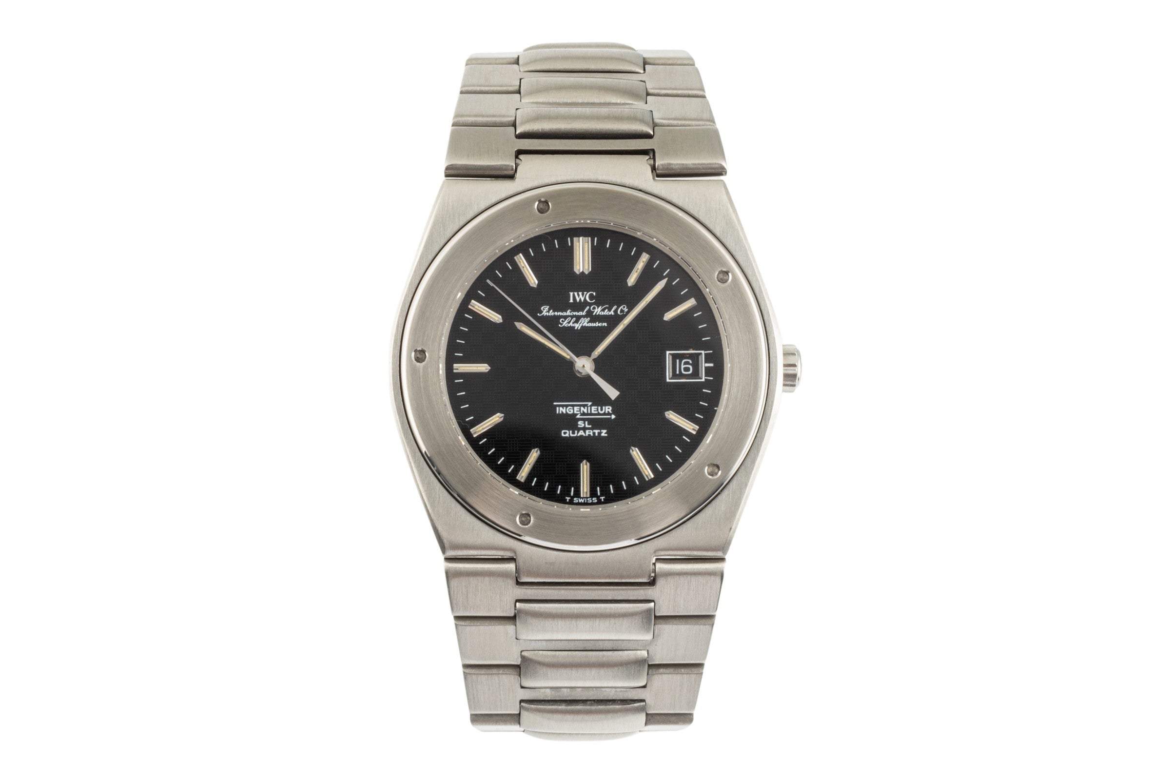 IWC Ingenieur acier quartz montre pour hommes 3303  [2305734]