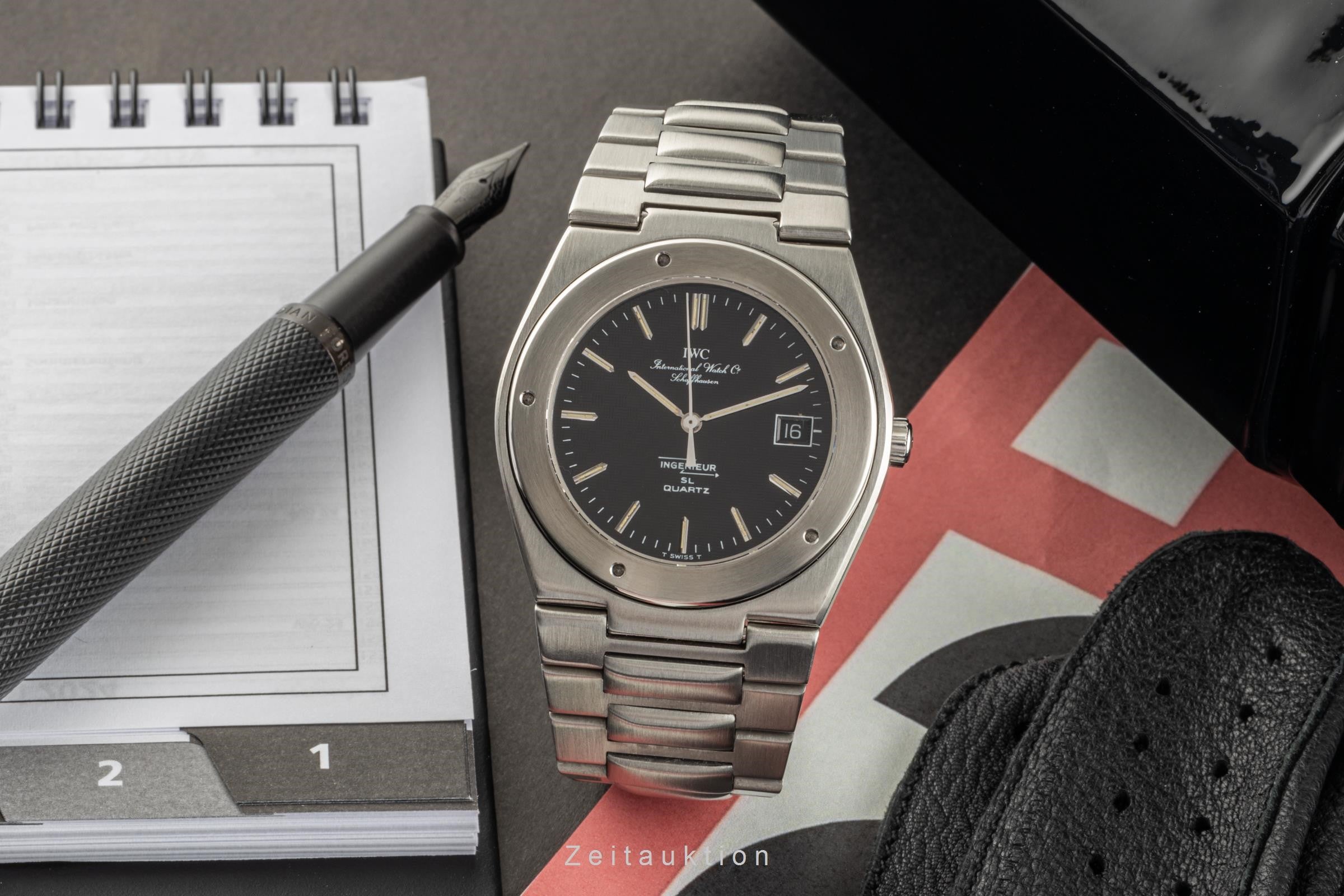 IWC Ingenieur acier quartz montre pour hommes 3303  [2305734]