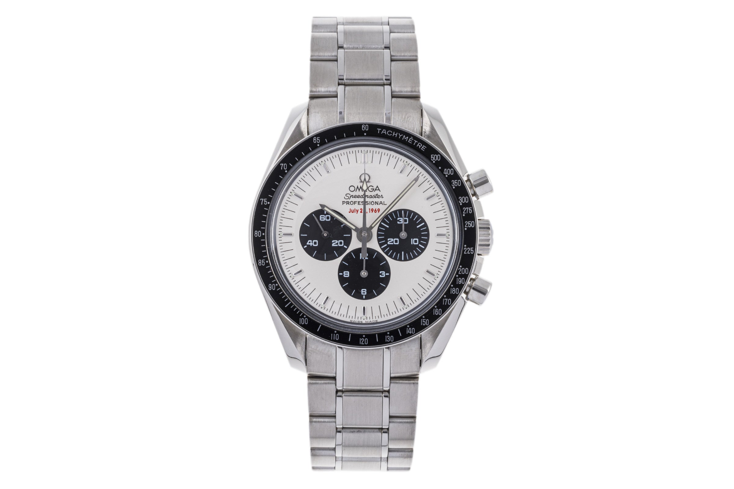 Omega Speedmaster Moonwatch Apollo 11 Panda Chronograph Ref. 3569.31.00 B&P [2305735]