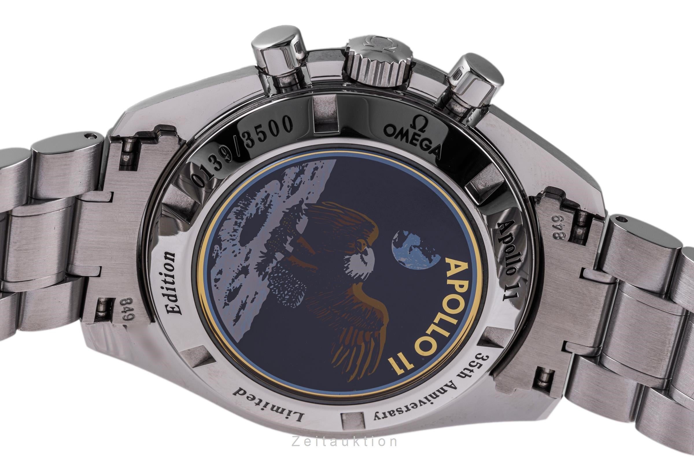 Omega Speedmaster Moonwatch Apollo 11 Panda Chronograph Ref. 3569.31.00 B&P [2305735]