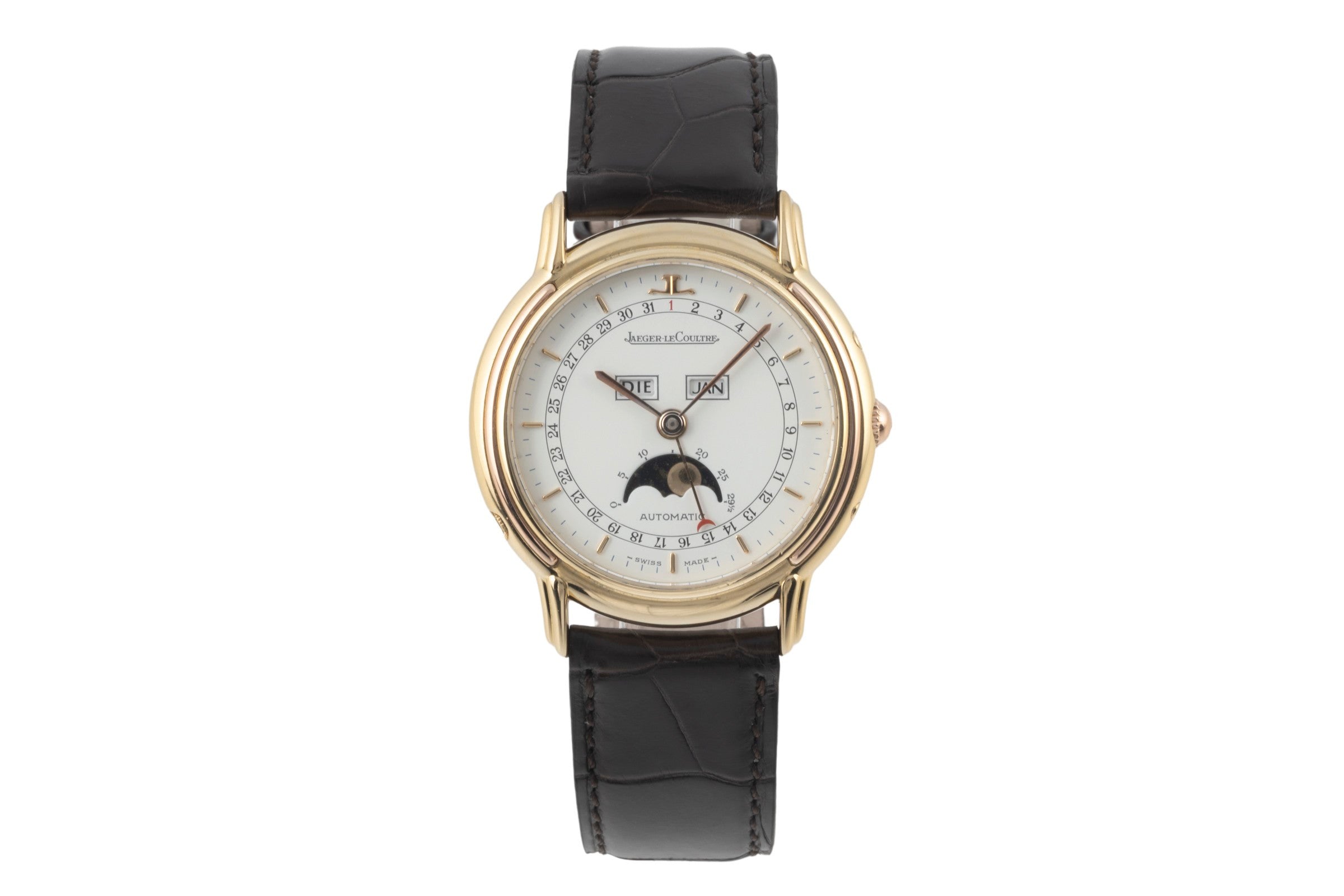 Jaeger LeCoultre Odysseus oro 18 ct automatismo orologio da uomo 166.7.84  [2305767]