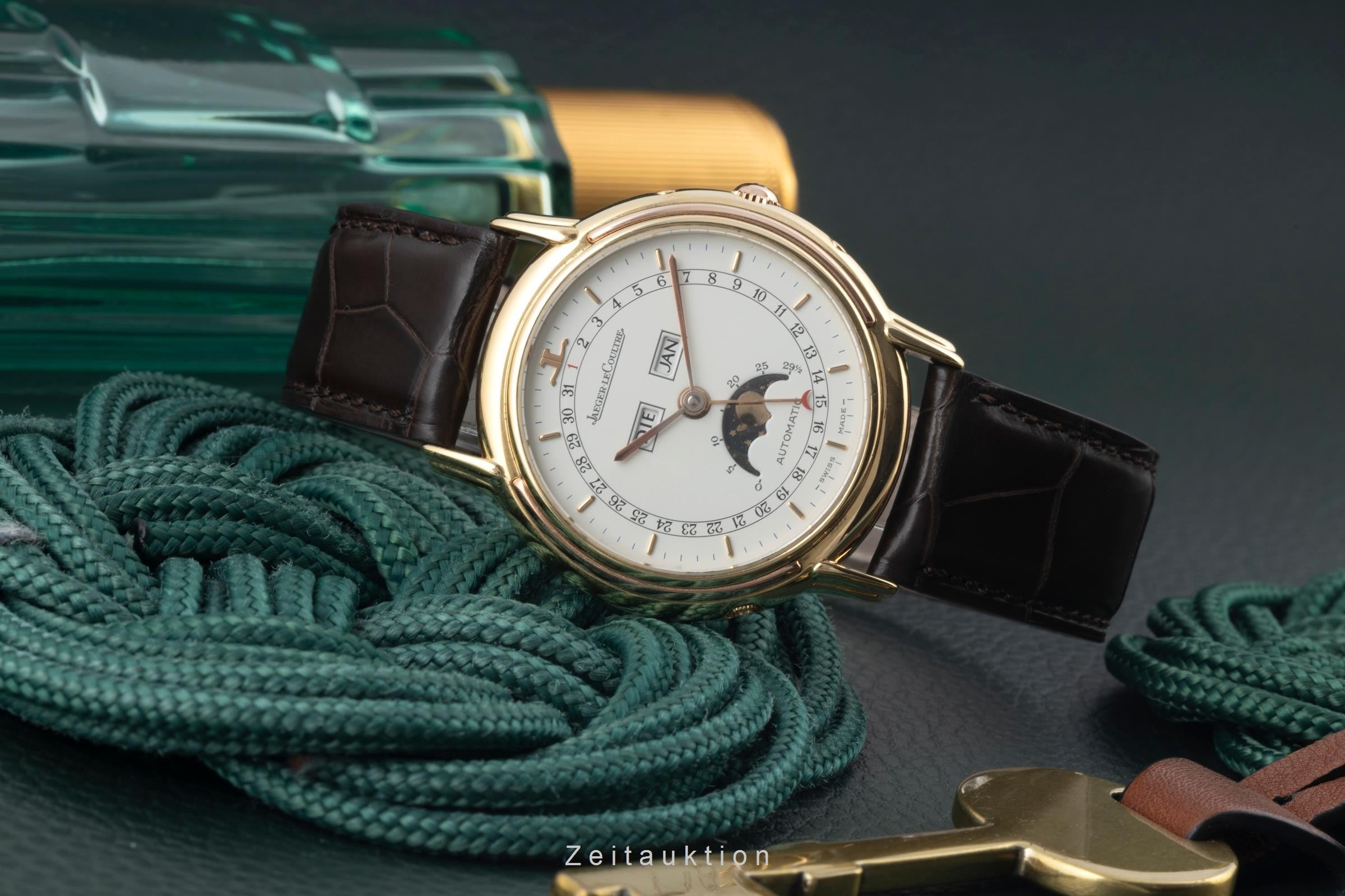 Jaeger LeCoultre Odysseus oro 18 ct automatismo orologio da uomo 166.7.84  [2305767]