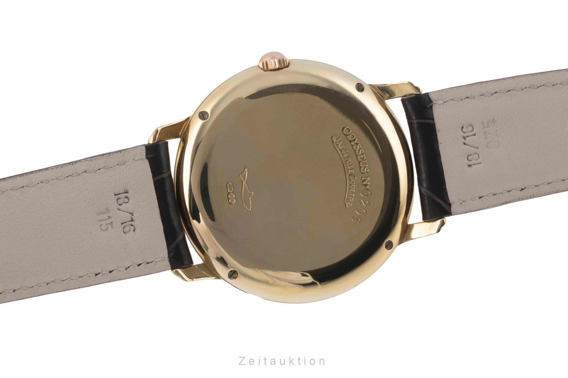 Jaeger LeCoultre Odysseus oro 18 ct automatismo orologio da uomo 166.7.84  [2305767]