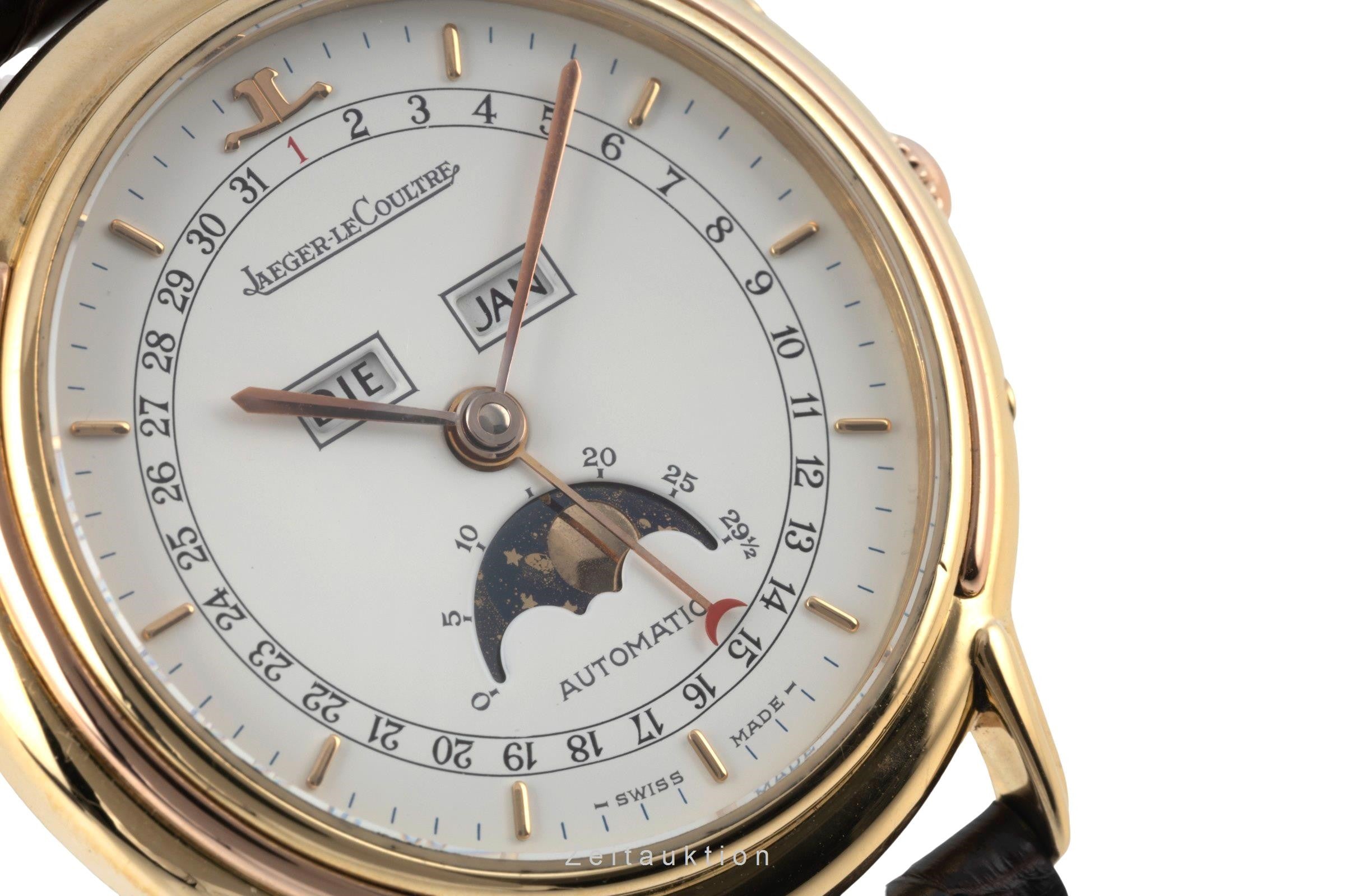 Jaeger LeCoultre Odysseus oro 18 ct automatismo orologio da uomo 166.7.84  [2305767]