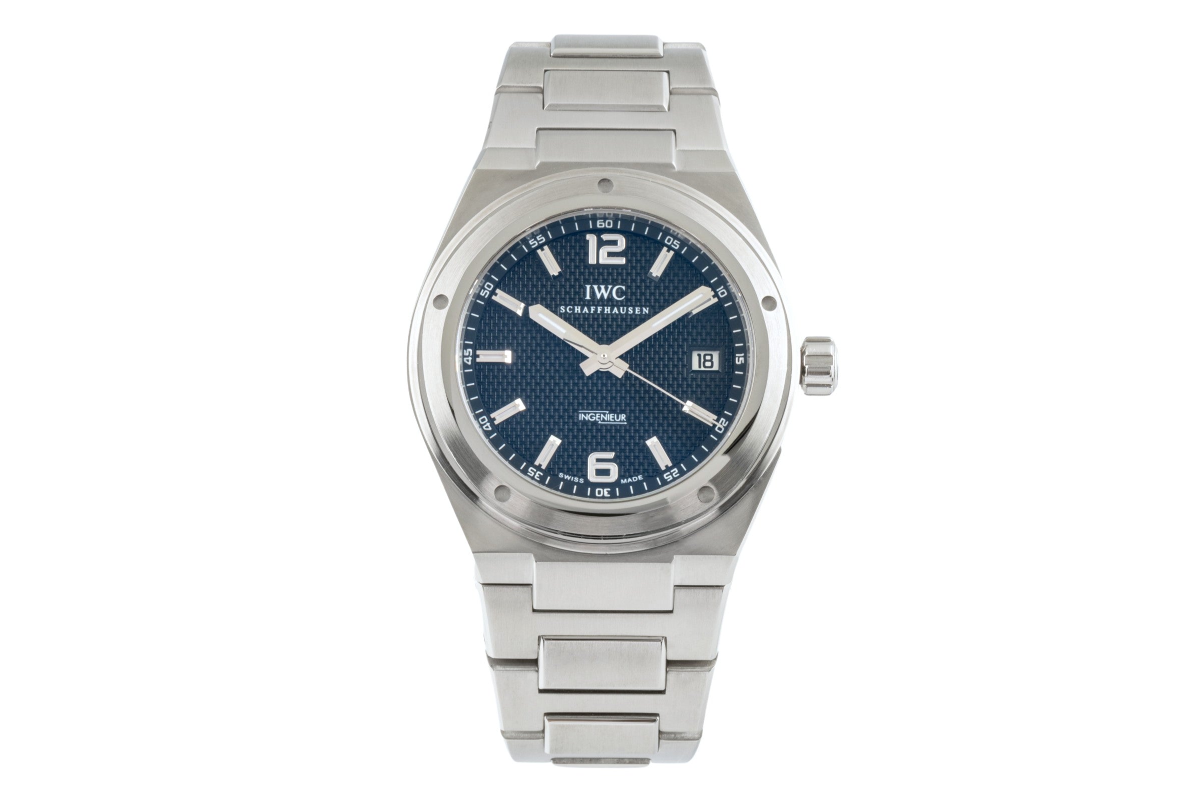 IWC Ingenieur steel automatic men's watch IW322701 LP: 12900EUR  [2305773]