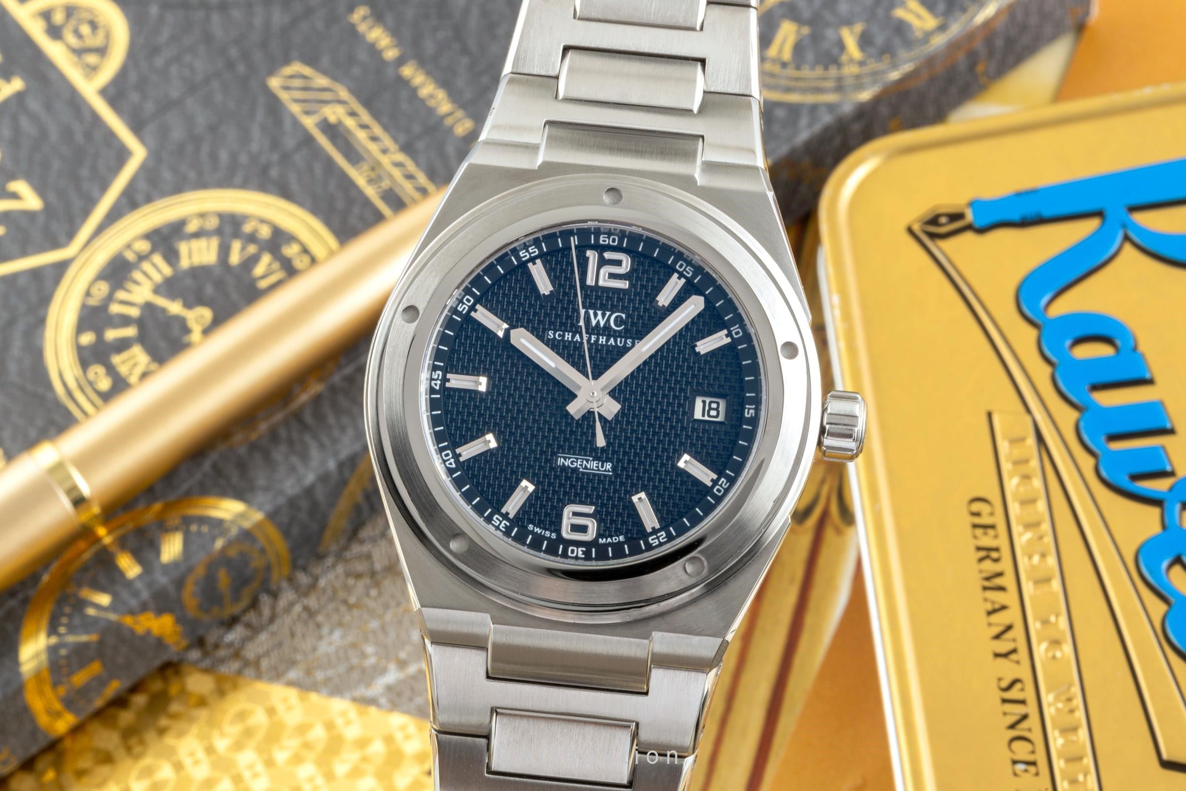 IWC Ingenieur acciaio automatismo orologio da uomo IW322701 LP: 12900EUR  [2305773]