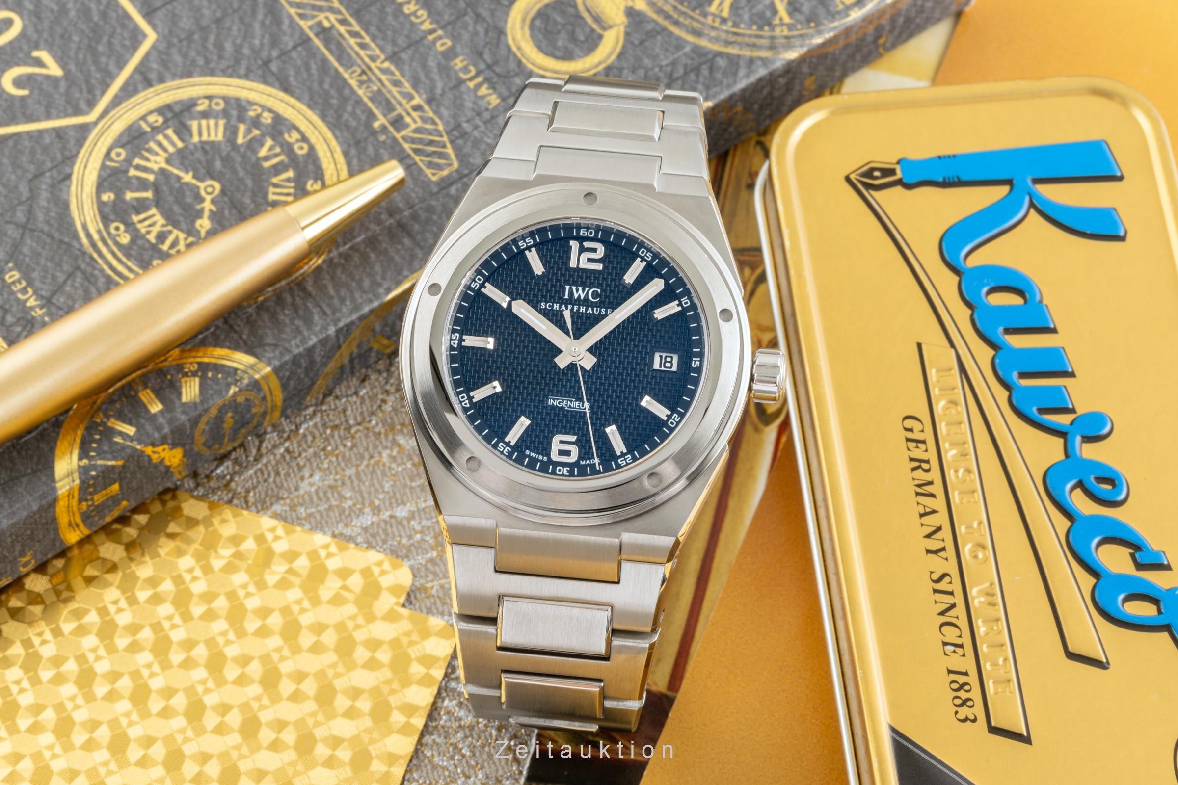 IWC Ingenieur steel automatic men's watch IW322701 LP: 12900EUR  [2305773]