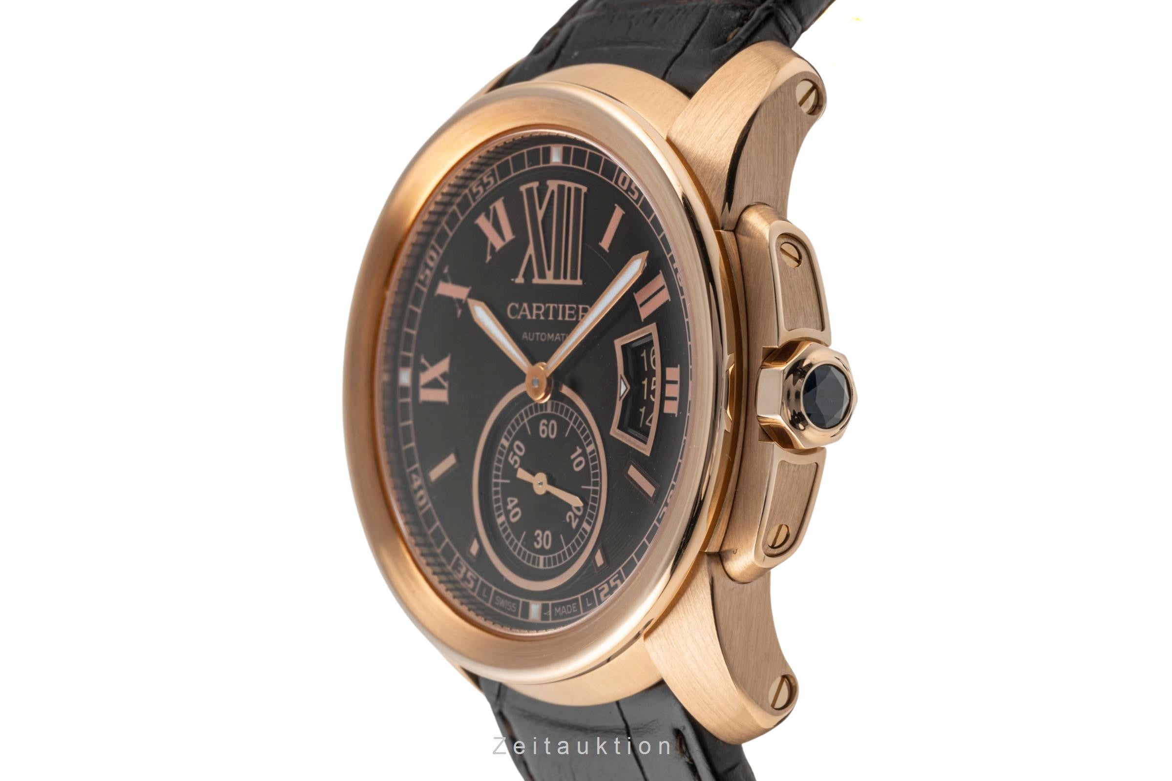 Cartier Calibre de Cartier oro rosado de 18 quilates automático reloj para caballeros W7100007, 3300  [2305795]