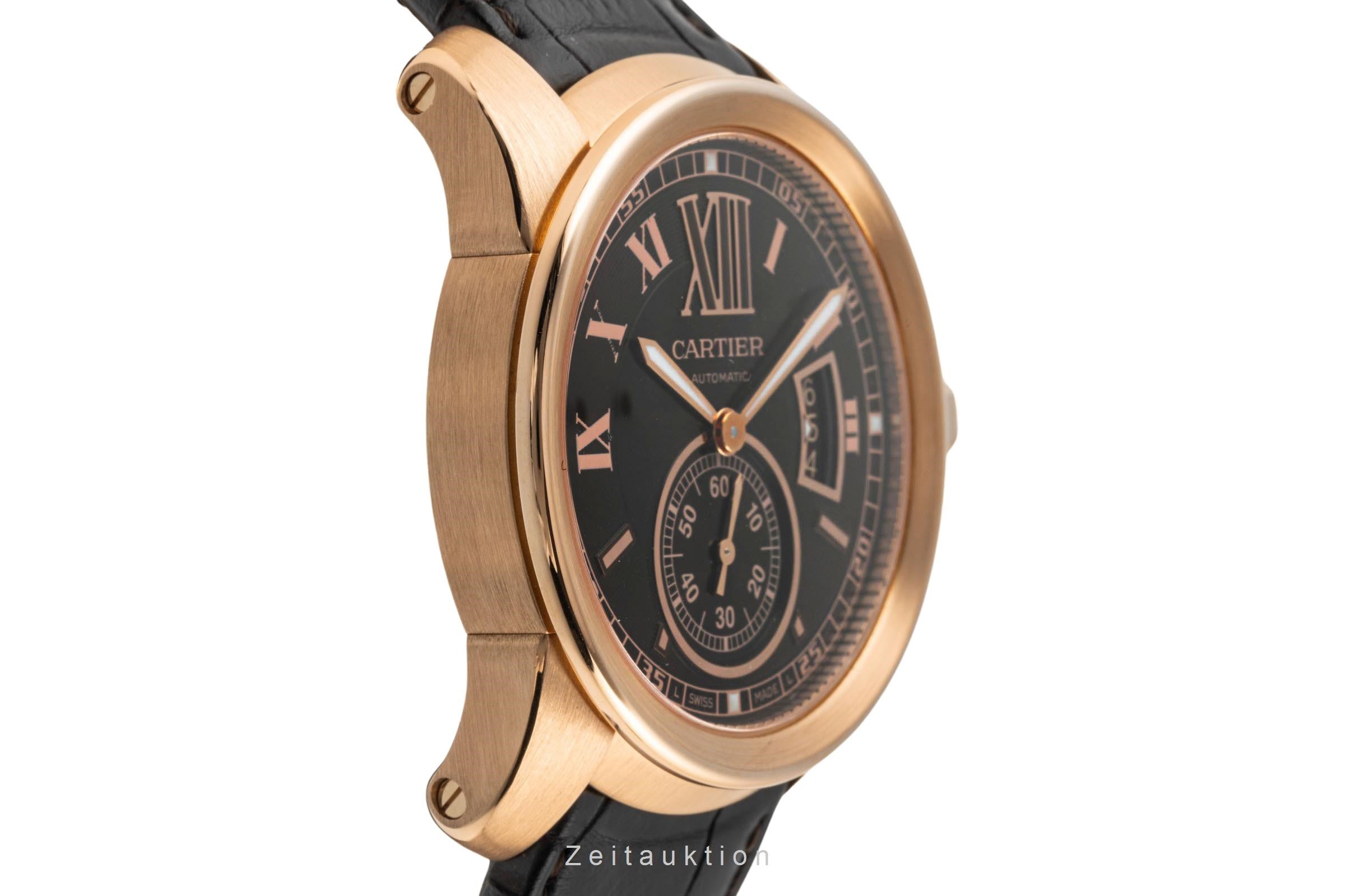 Cartier Calibre de Cartier oro rosado de 18 quilates automático reloj para caballeros W7100007, 3300  [2305795]