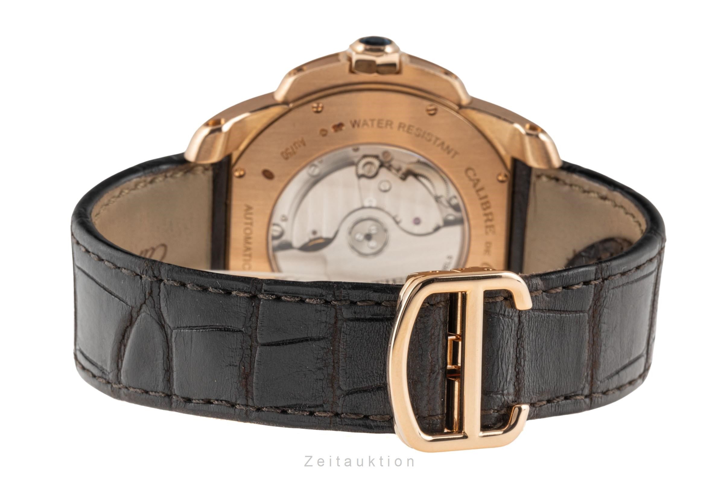 Cartier Calibre de Cartier oro rosado de 18 quilates automático reloj para caballeros W7100007, 3300  [2305795]