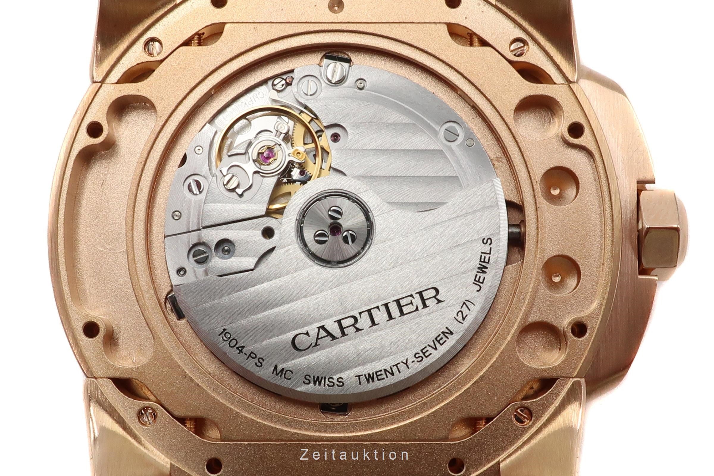Cartier Calibre de Cartier oro rosado de 18 quilates automático reloj para caballeros W7100007, 3300  [2305795]