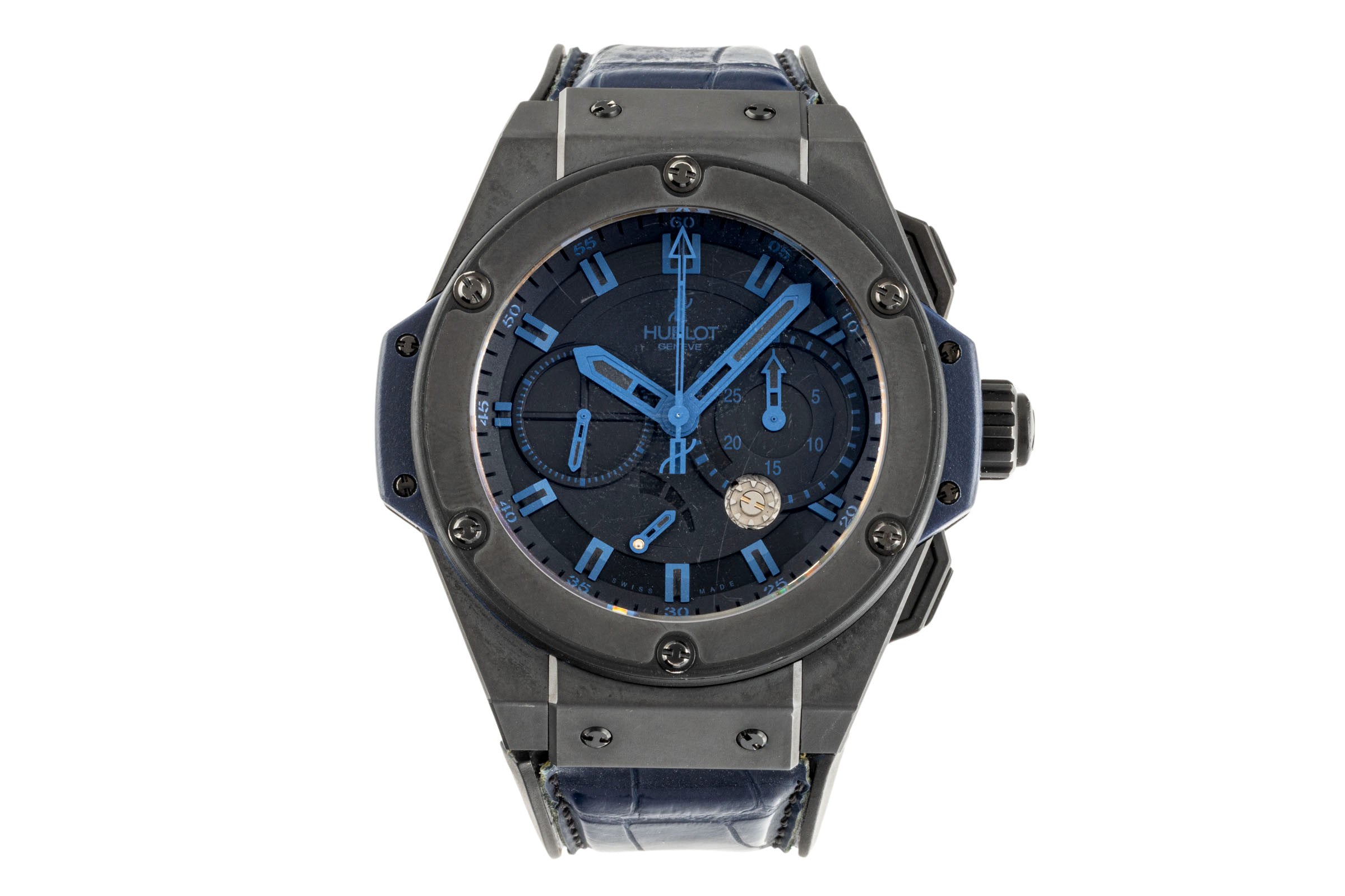 Hublot Big Bang chronograph ceramic / titanium automatic men's watch 709.CI.1190.GR.ABB10  [2305801]