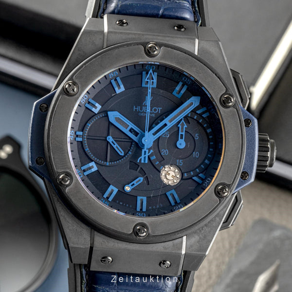 Hublot Big Bang chronograph ceramic / titanium automatic men's watch 709.CI.1190.GR.ABB10  [2305801]