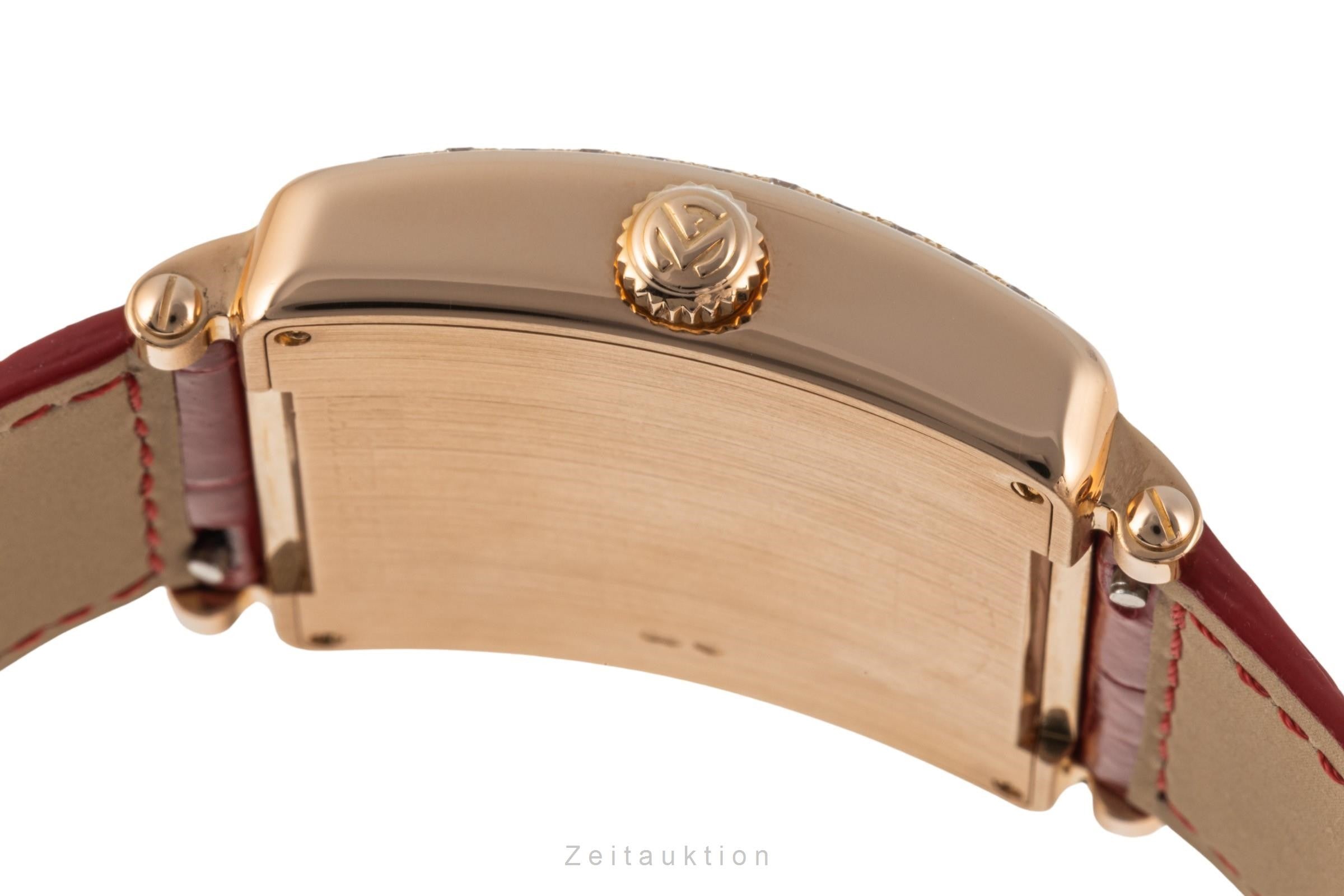 Franck Muller Master Square or rouge 18 ct quartz montre pour femmes 6002 M QZ R D 1R  [2305901]