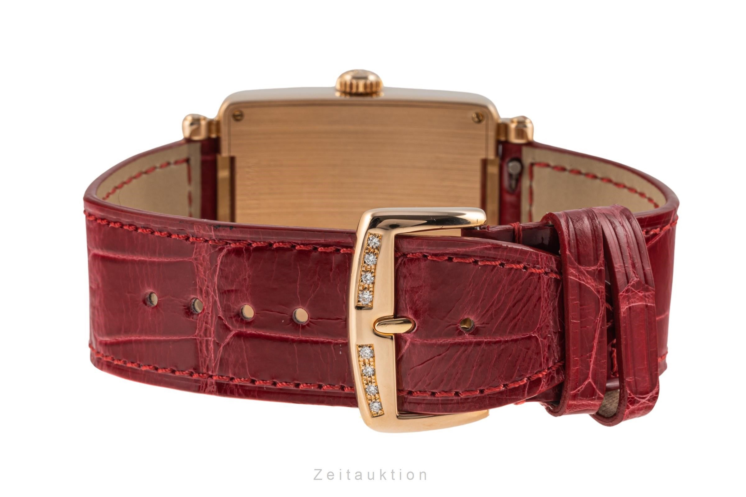 Franck Muller Master Square or rouge 18 ct quartz montre pour femmes 6002 M QZ R D 1R  [2305901]