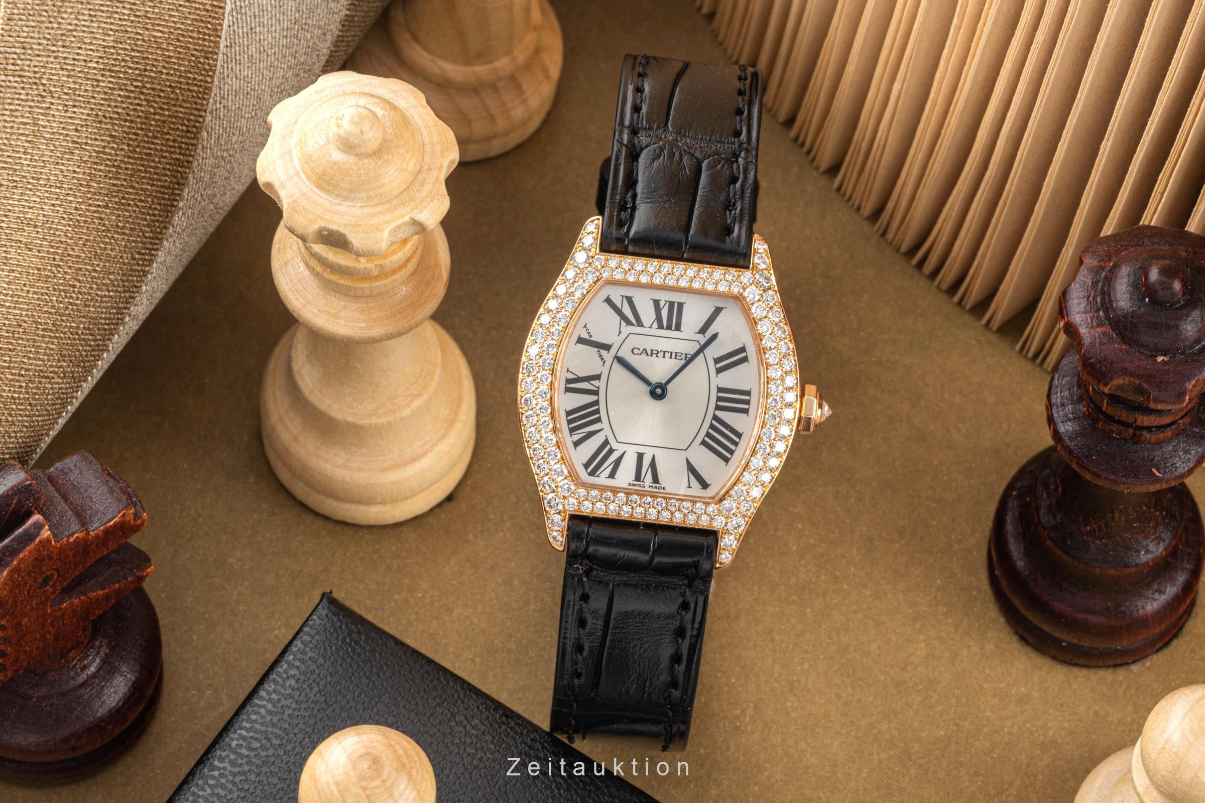 Cartier Tortue 18 ct red gold manual winding women's watch 2645 LP: 30000EUR  [2305912]