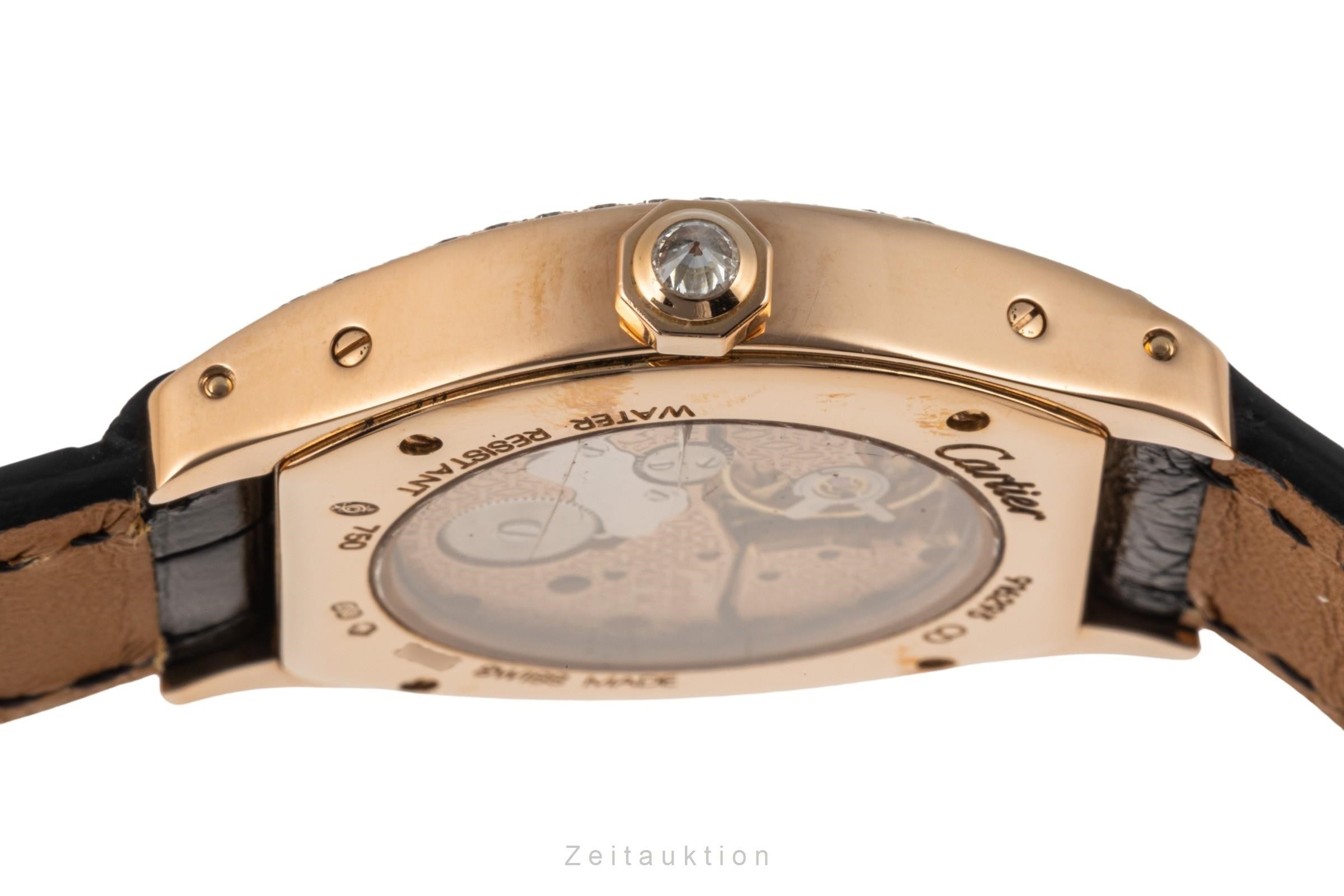 Cartier Tortue 18 ct red gold manual winding women's watch 2645 LP: 30000EUR  [2305912]