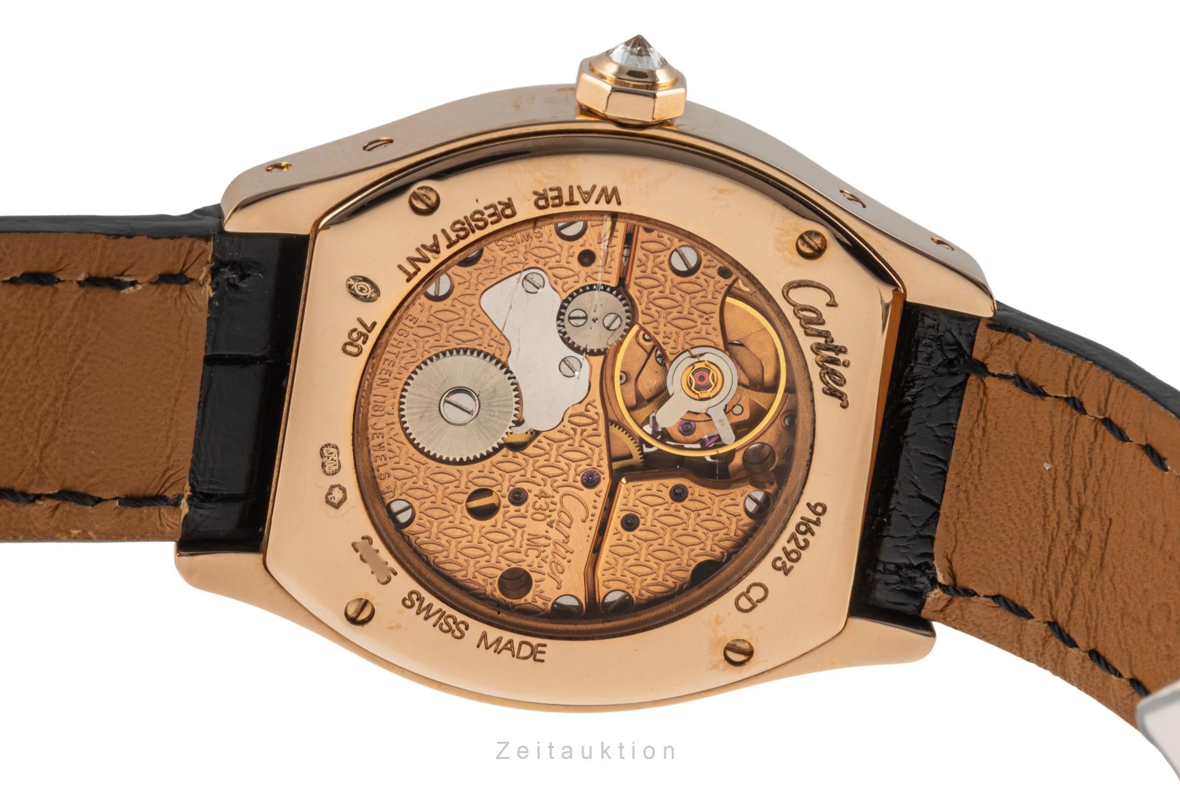 Cartier Tortue 18 ct red gold manual winding women's watch 2645 LP: 30000EUR  [2305912]