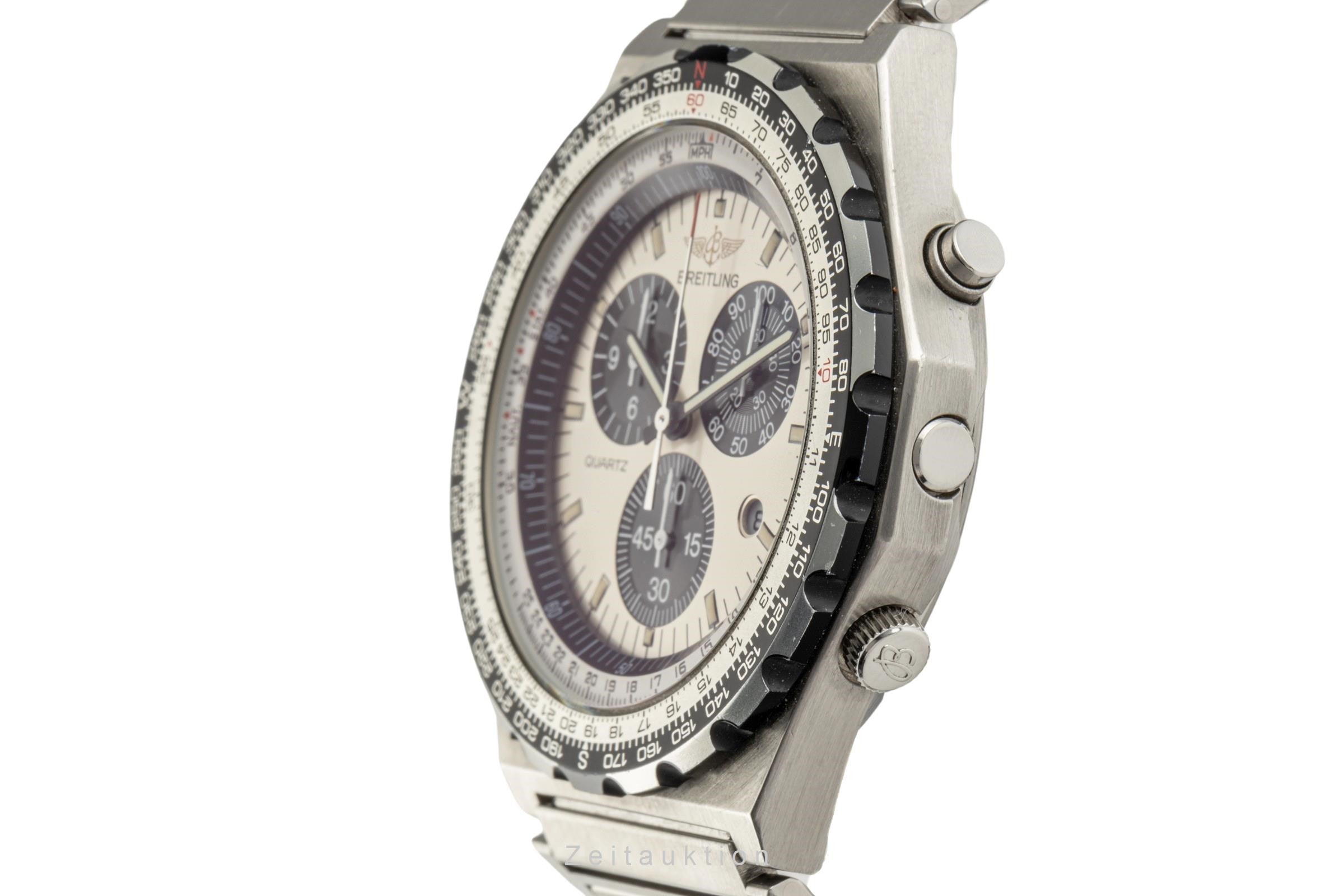 Breitling Jupiter Pilot steel quartz men's watch 80975  [2305929]