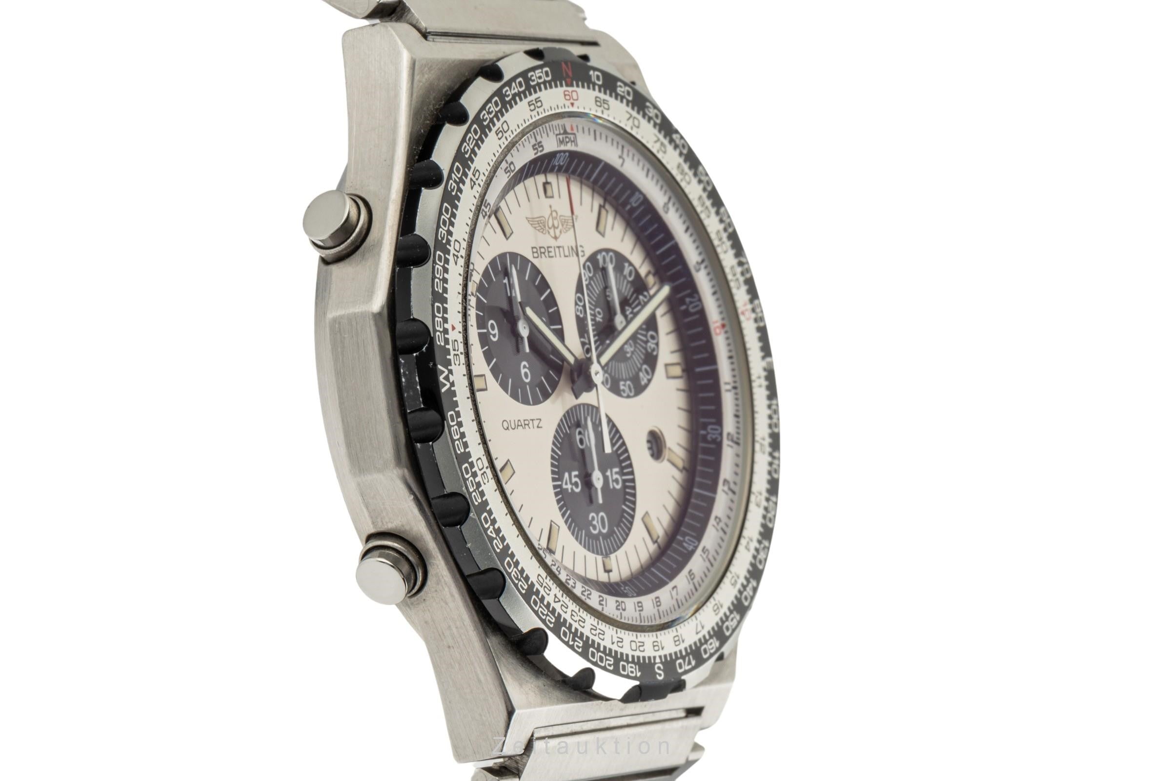 Breitling Jupiter Pilot steel quartz men's watch 80975  [2305929]