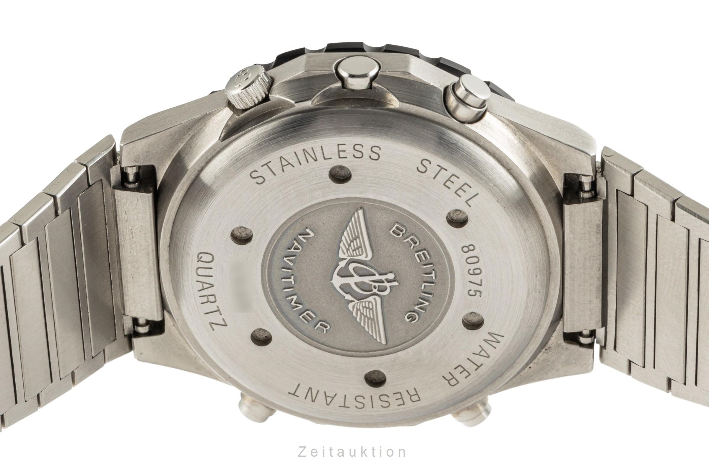 Breitling Jupiter Pilot steel quartz men's watch 80975  [2305929]