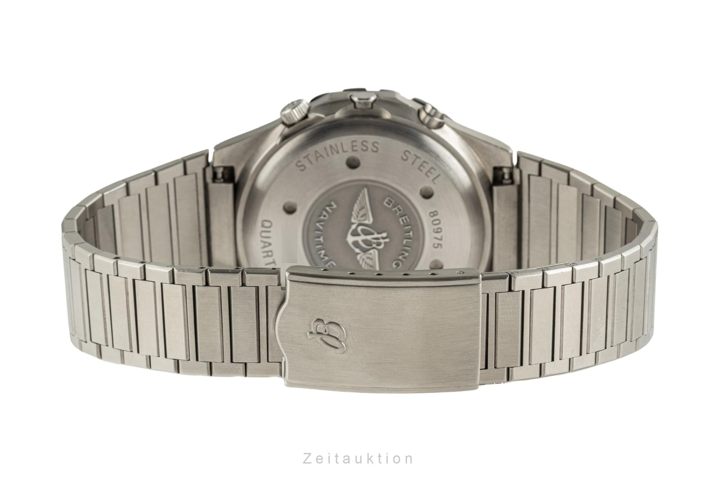 Breitling Jupiter Pilot steel quartz men's watch 80975  [2305929]