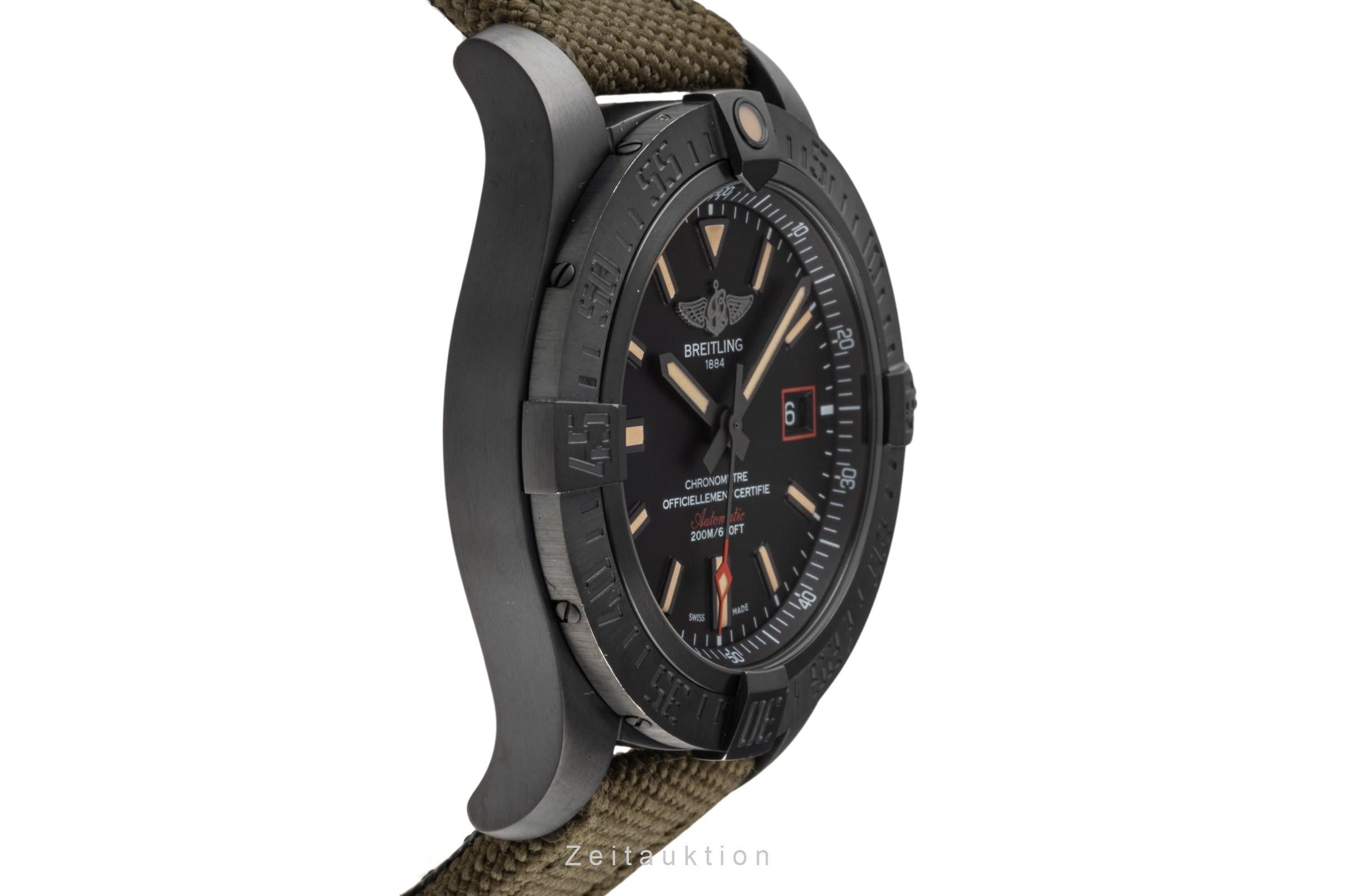 Breitling Avenger Blackbird 44 titanium automatic men's watch V1731110/BD74 LP: 4800EUR  [2400003]