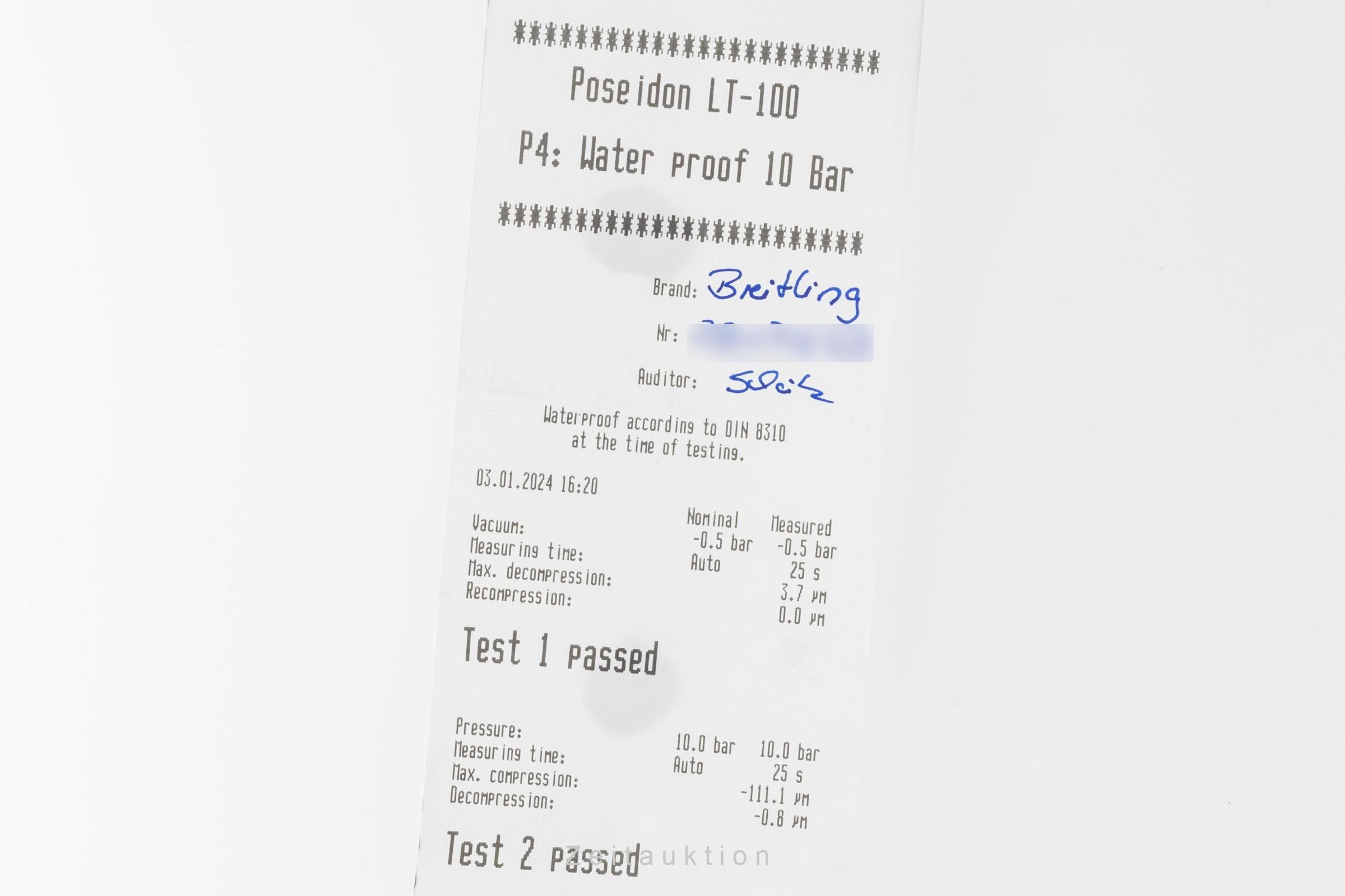 Breitling Avenger Blackbird 44 titanium automatic men's watch V1731110/BD74 LP: 4800EUR  [2400003]