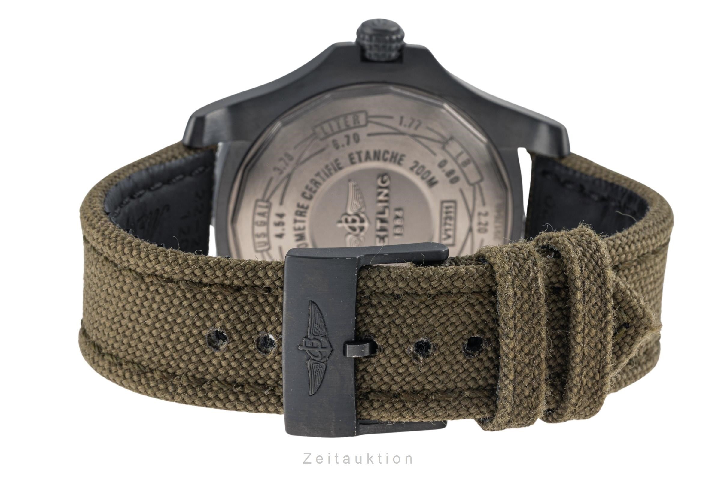 Breitling Avenger Blackbird 44 titanium automatic men's watch V1731110/BD74 LP: 4800EUR  [2400003]