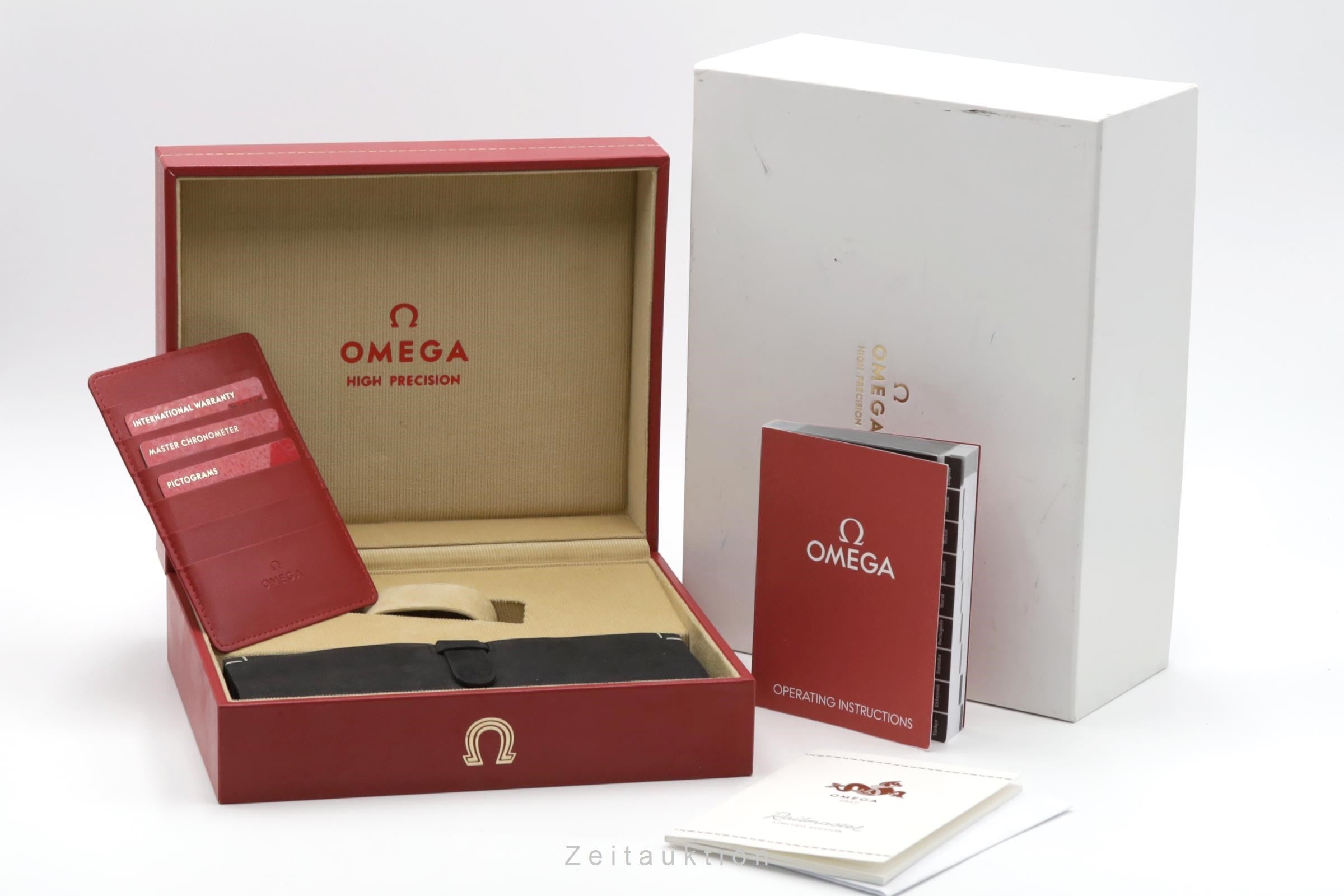 Omega Railmaster Stahl Automatik Herrenuhr Ref. 220.10.38.20.01.002 NP: 8200,- € [2400026]