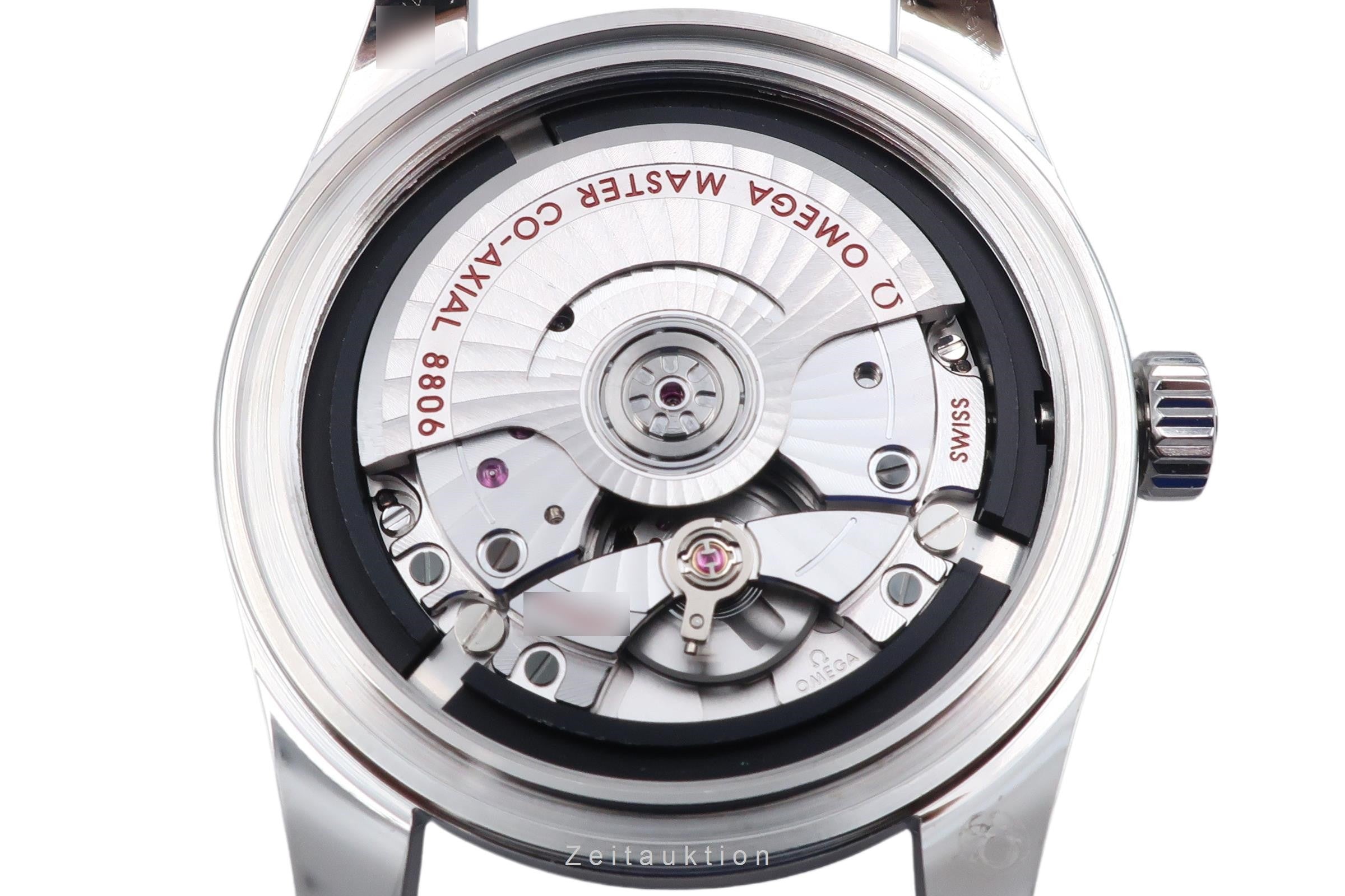 Omega Railmaster Stahl Automatik Herrenuhr Ref. 220.10.38.20.01.002 NP: 8200,- € [2400026]