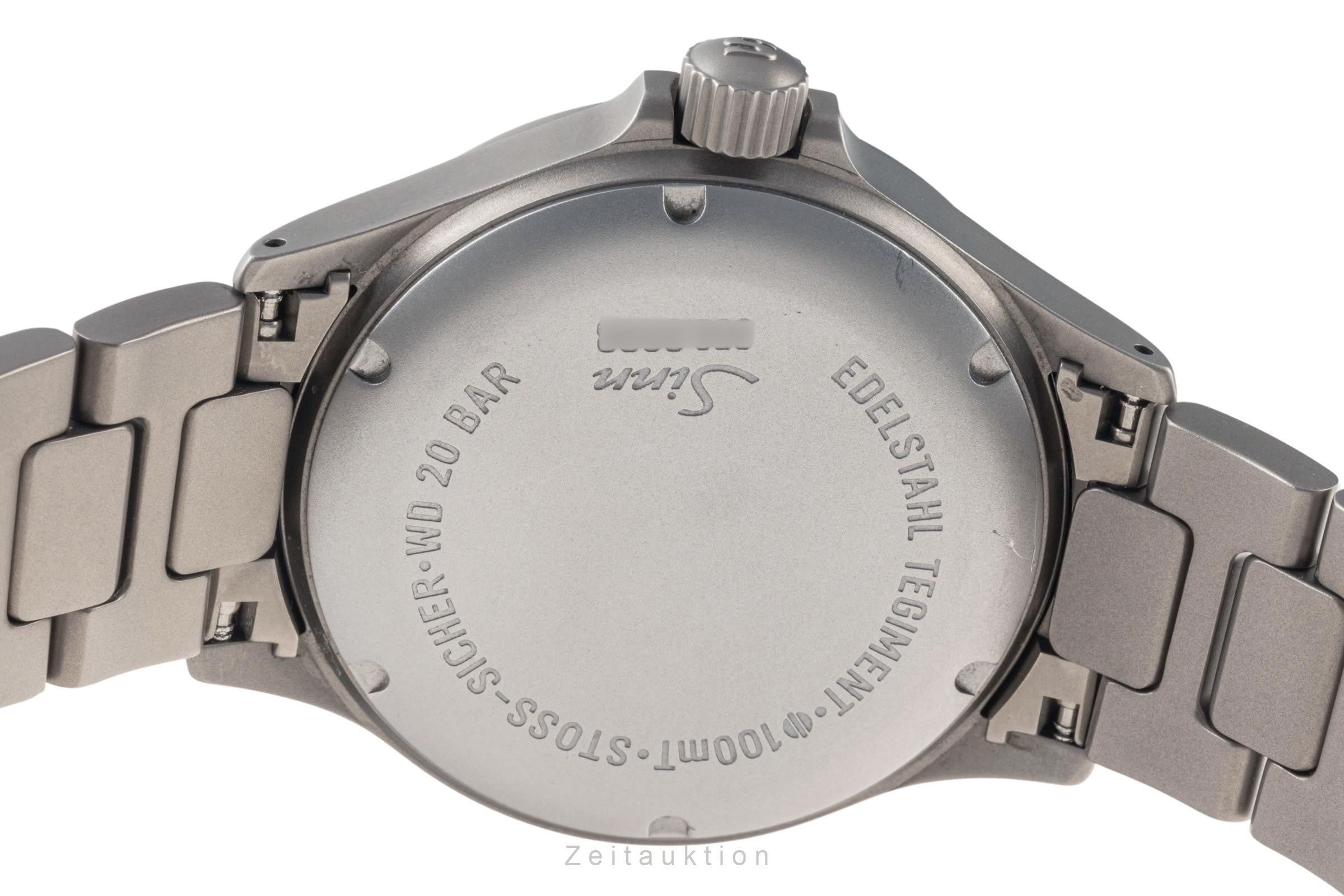 Sinn 856 UTC Automatik Datum Edelstahl Ref. 856.010 B&P 2019 NP: 2360,- € [2400029]