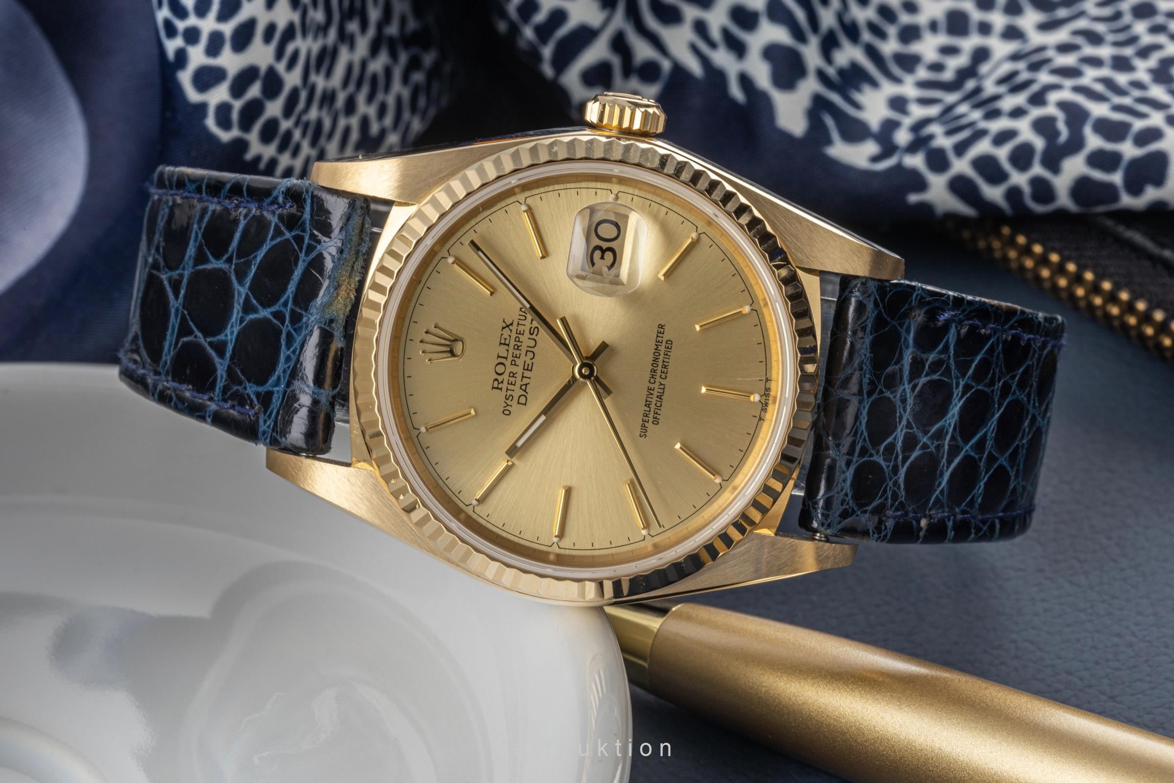 Rolex Datejust oro 18 ct automatismo 3035 16018 2400044