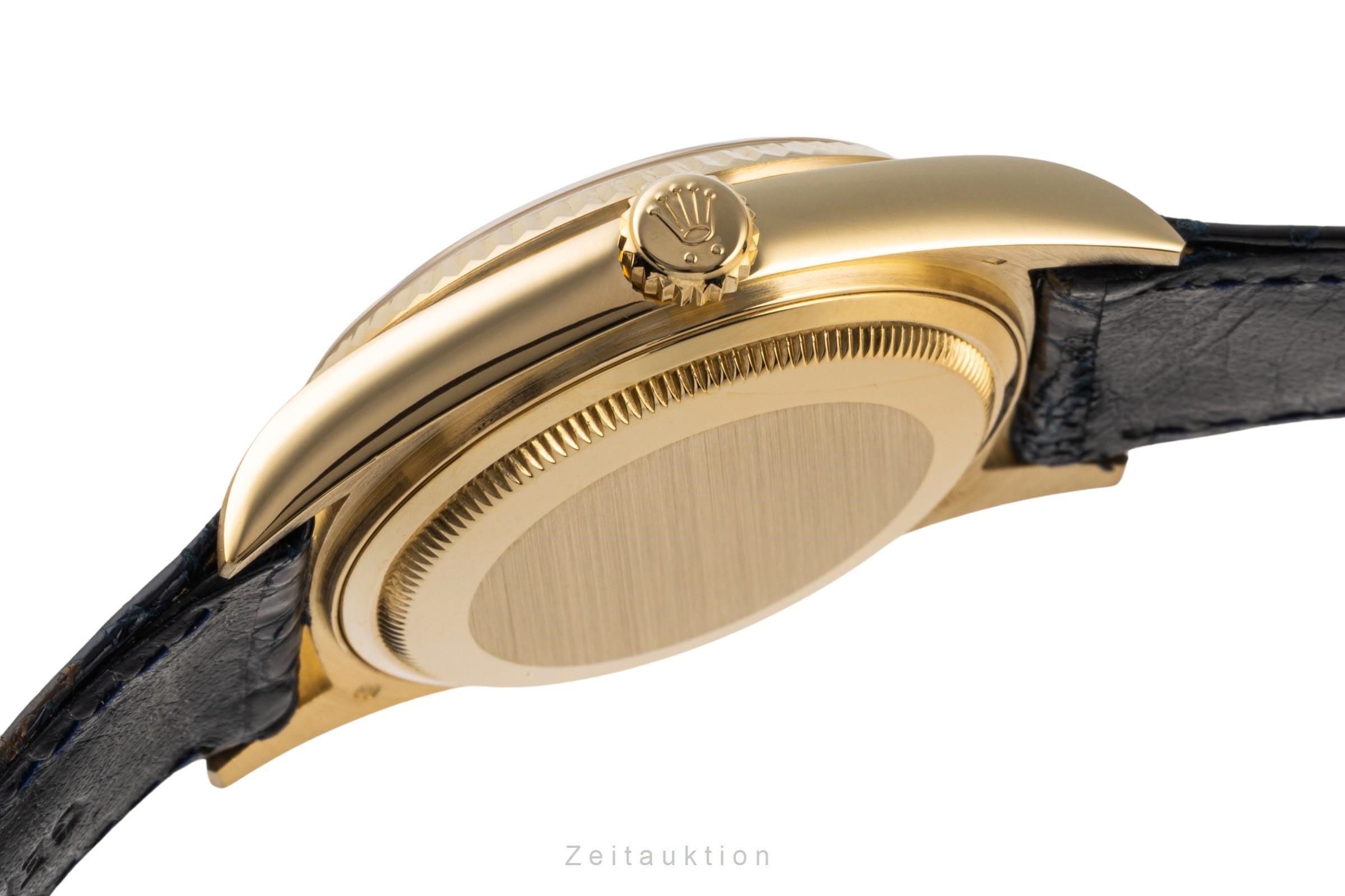 Rolex Datejust oro 18 ct automatismo orologio da uomo 16018  [2400044]