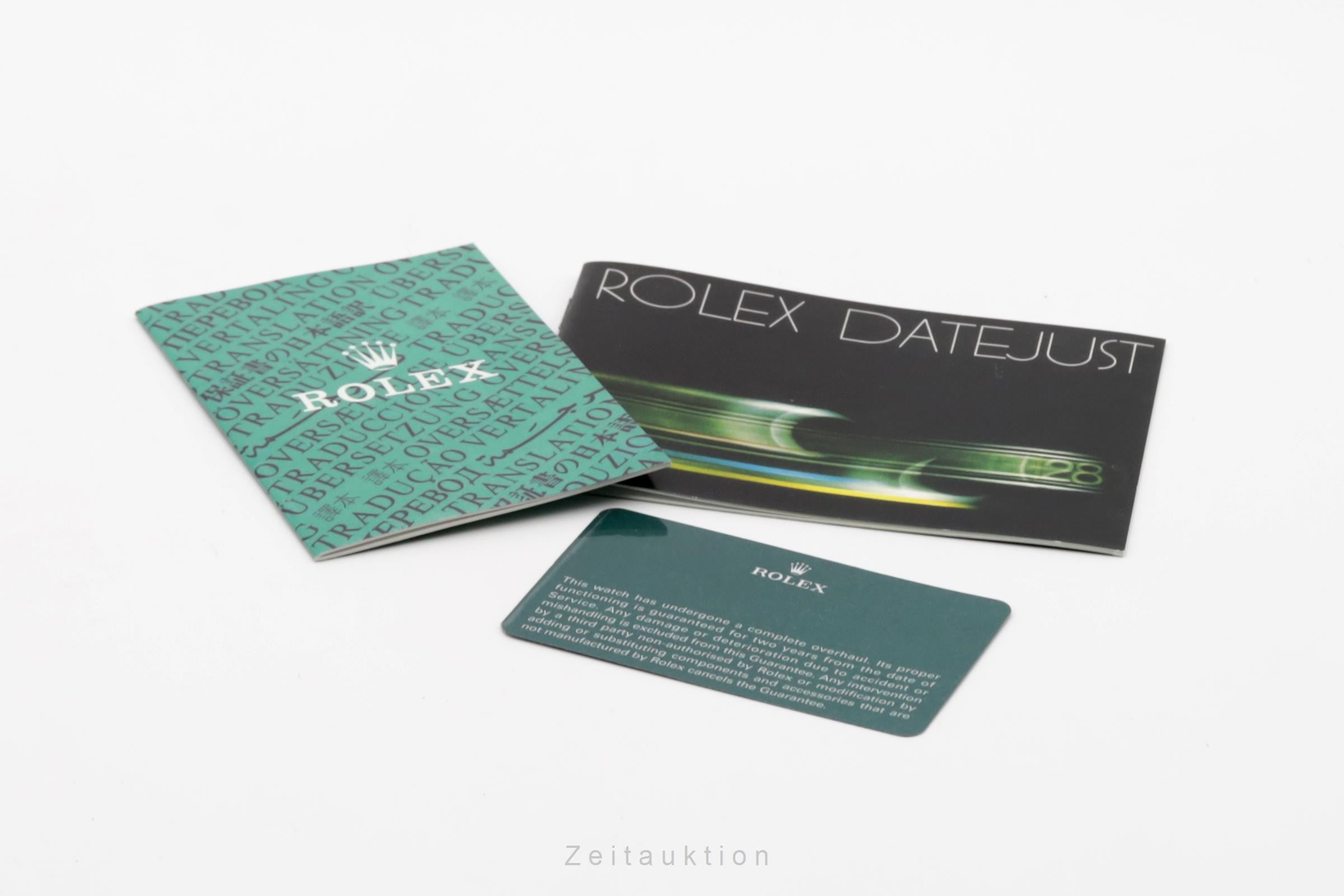 Rolex Datejust oro 18 ct automatismo orologio da uomo 16018  [2400044]