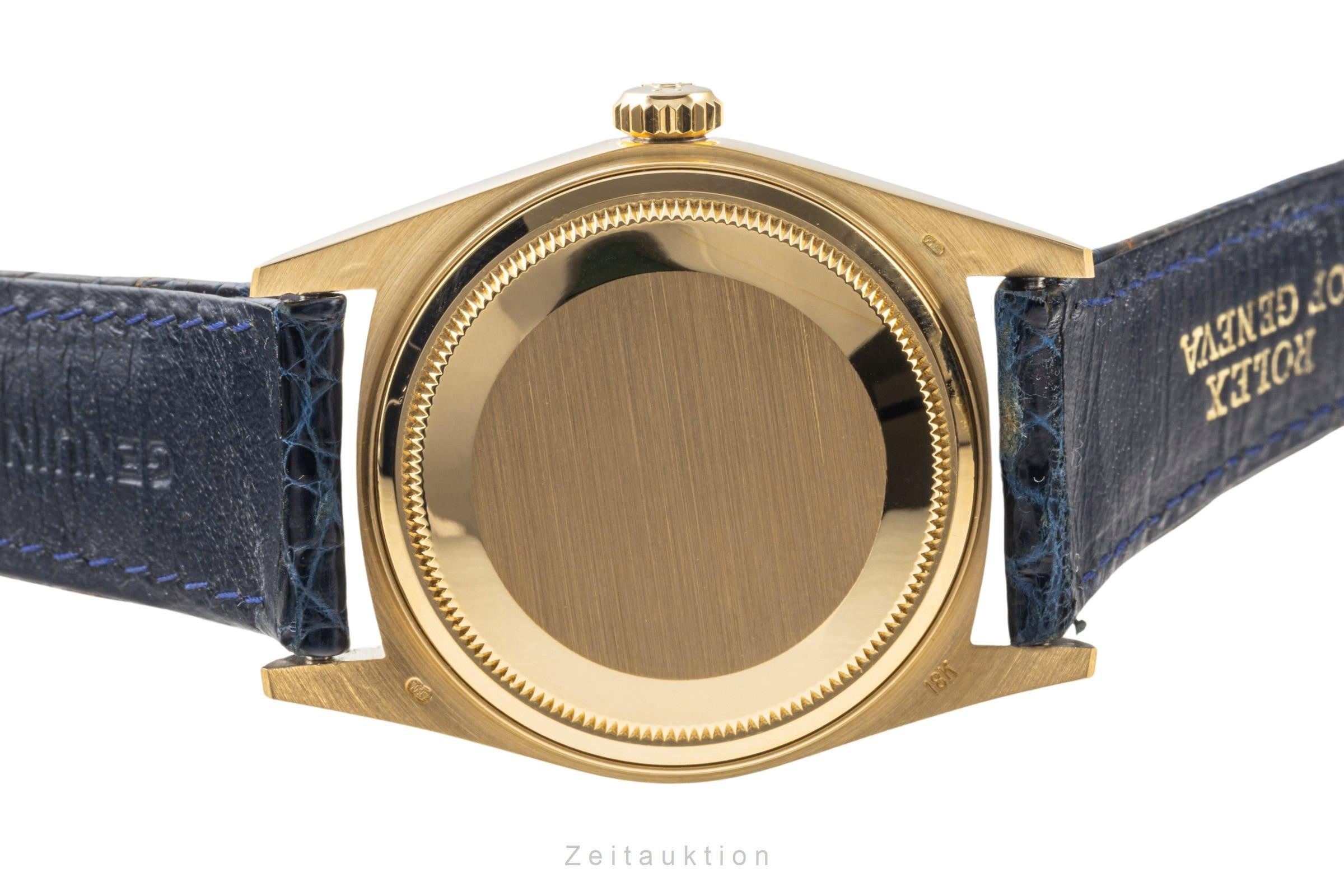 Rolex Datejust oro 18 ct automatismo orologio da uomo 16018  [2400044]