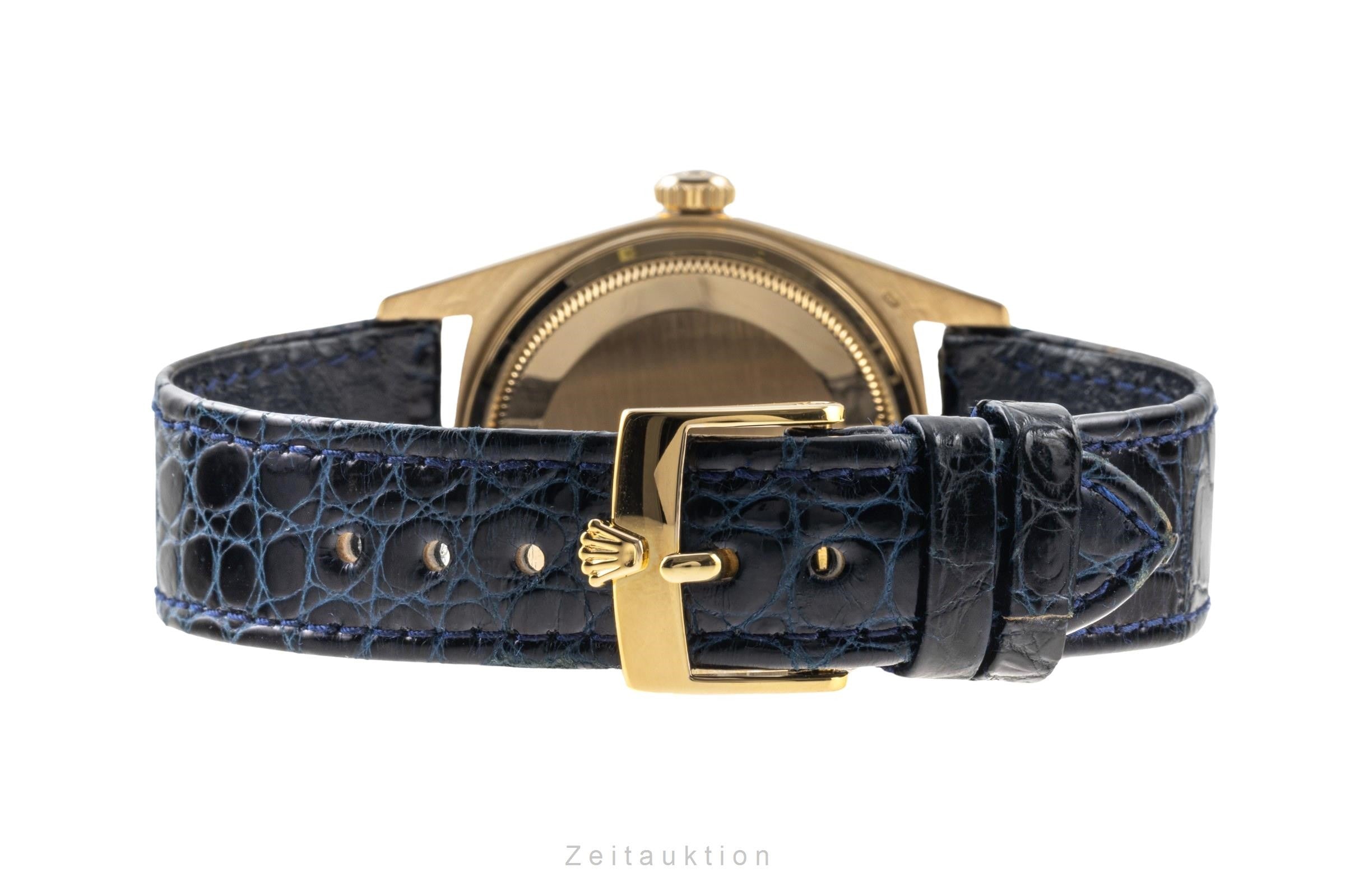 Rolex Datejust oro 18 ct automatismo orologio da uomo 16018  [2400044]