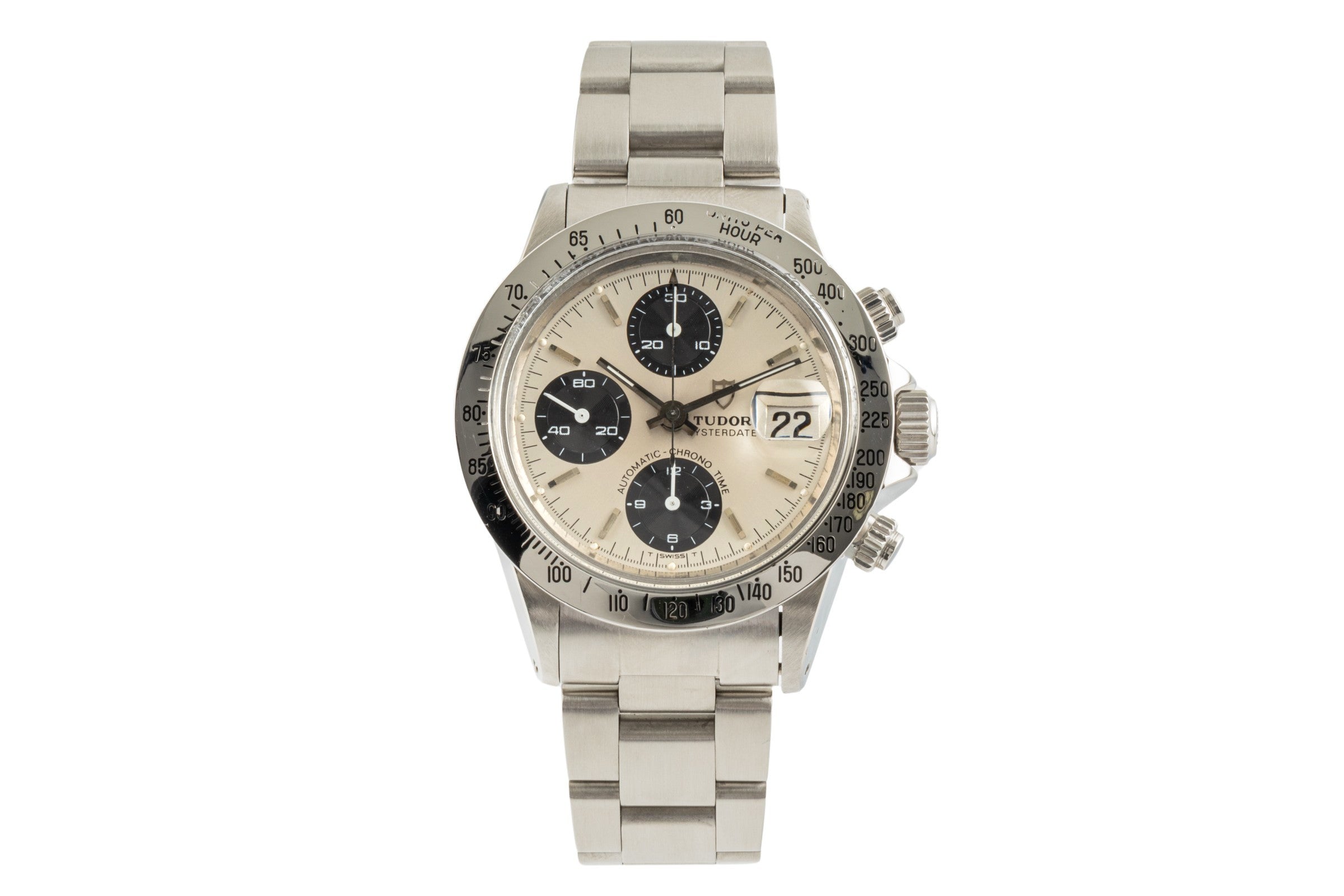 Tudor Oysterdate Big Block Chronograph Stahl Automatik Herrenuhr Ref. 94300  [2400048]