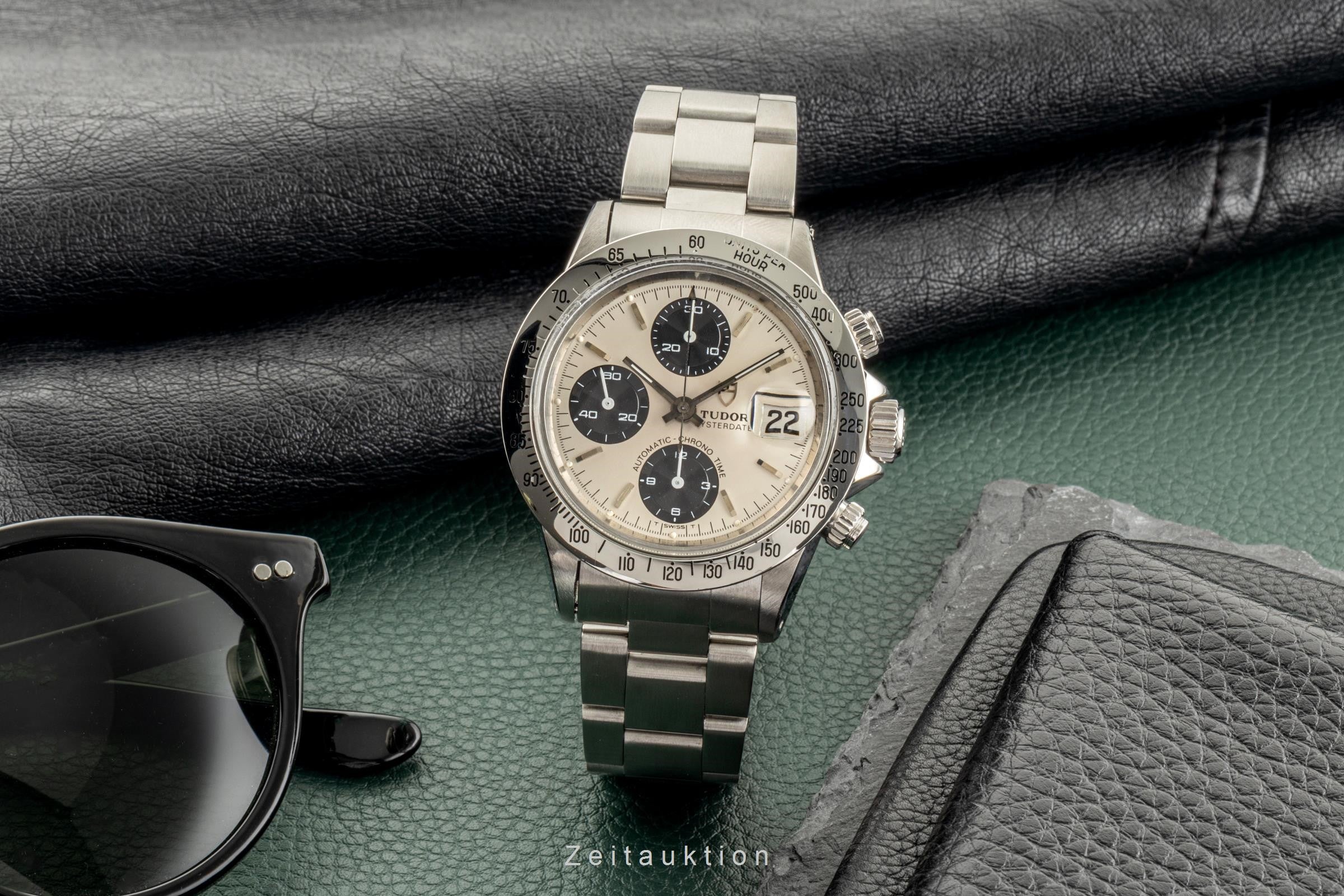 Tudor Oysterdate Big Block Chronograph Stahl Automatik Herrenuhr Ref. 94300  [2400048]
