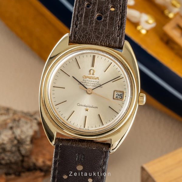 Omega Constellation acero banado en oro automático 564 Ref