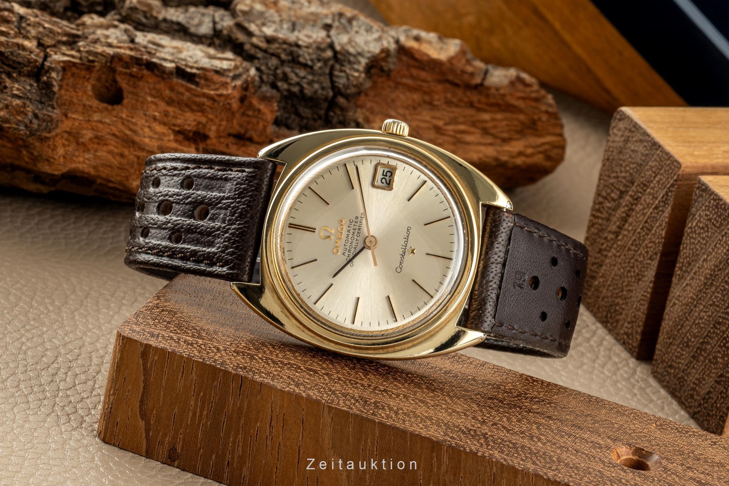 Omega Constellation gilt steel automatic 564