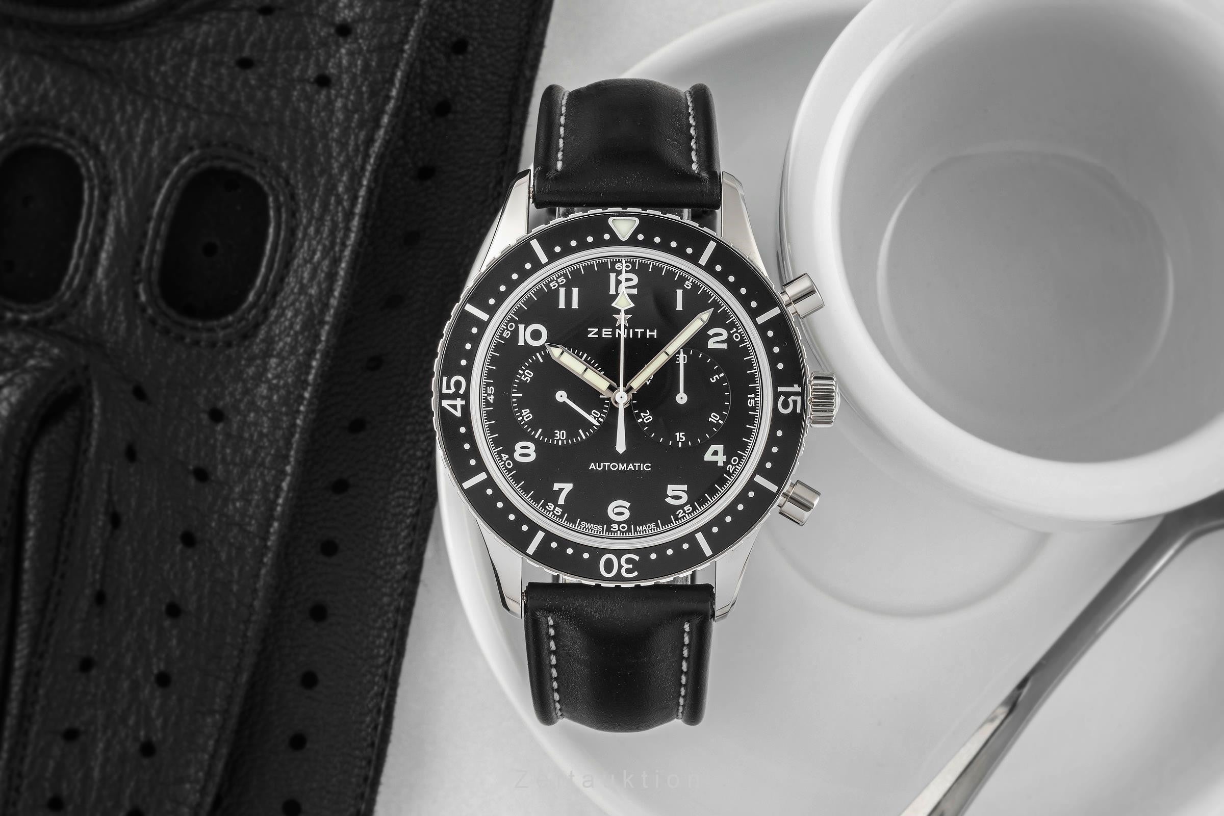 Zenith El Primero chronograph steel automatic Kal. 4069 Ref