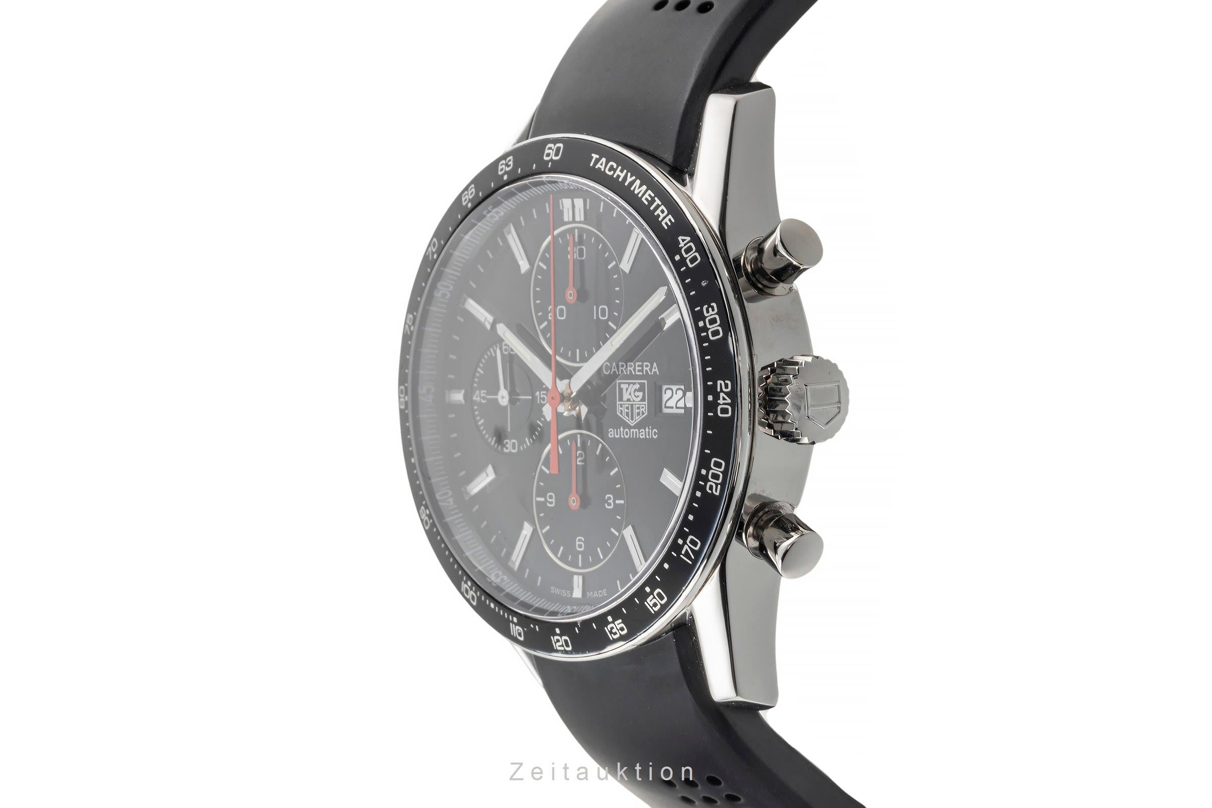 Tag Heuer Carrera Calibre 16 Chronograph Stahl Automatik Herrenuhr Ref CV2014-3  [2400086]