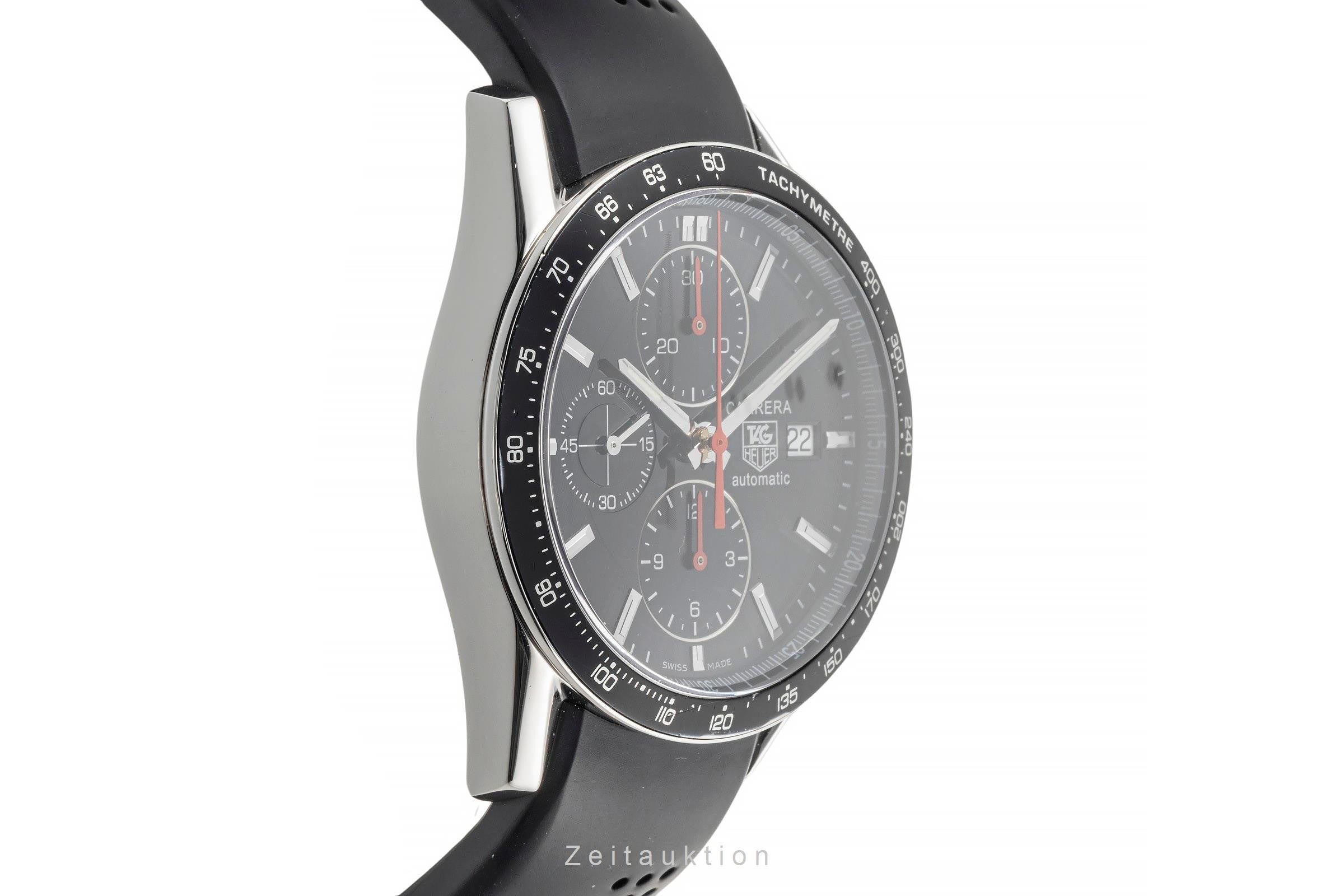 Tag Heuer Carrera Calibre 16 Chronograph Stahl Automatik Herrenuhr Ref CV2014-3  [2400086]