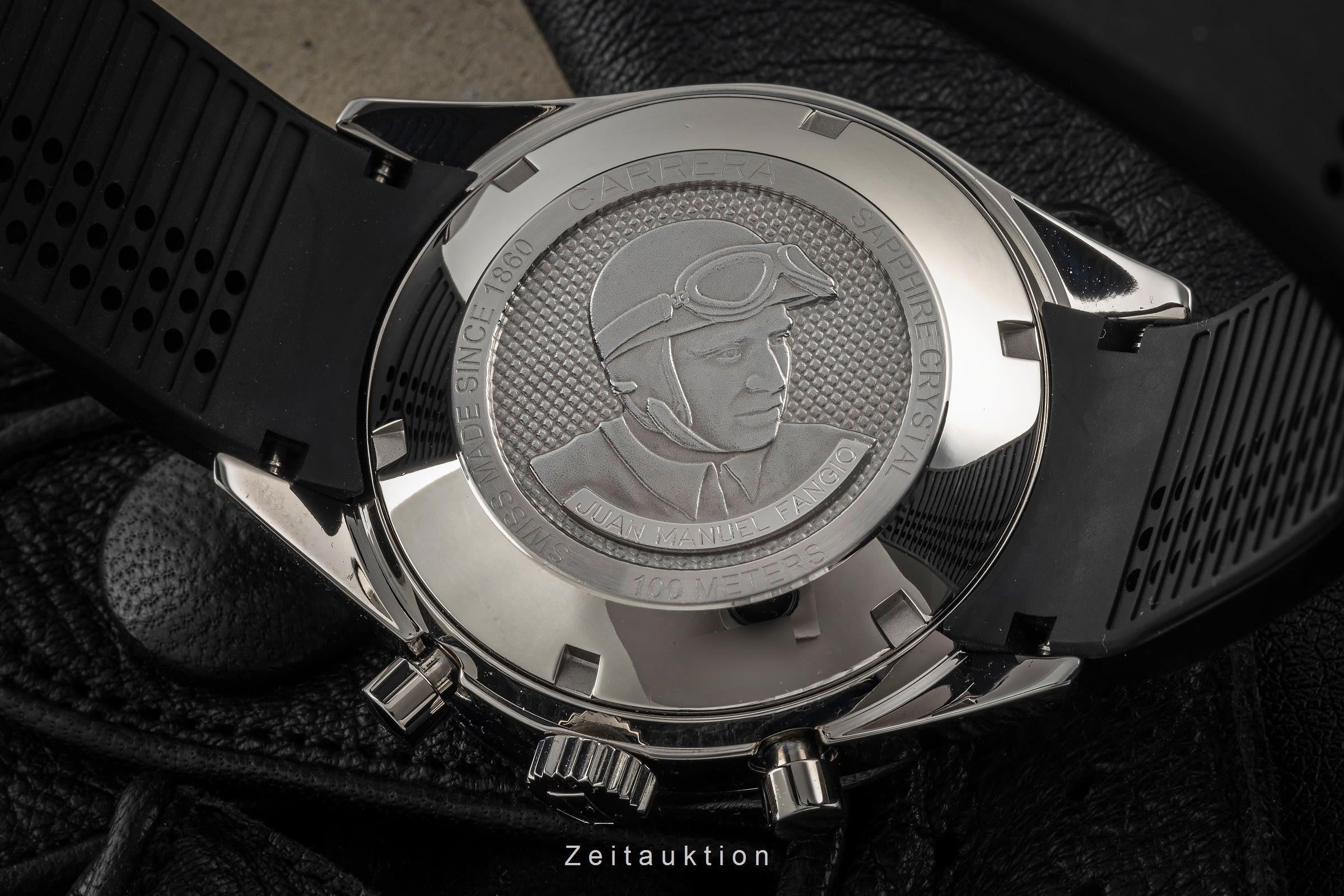 Tag Heuer Carrera Calibre 16 Chronograph Stahl Automatik Herrenuhr Ref CV2014-3  [2400086]