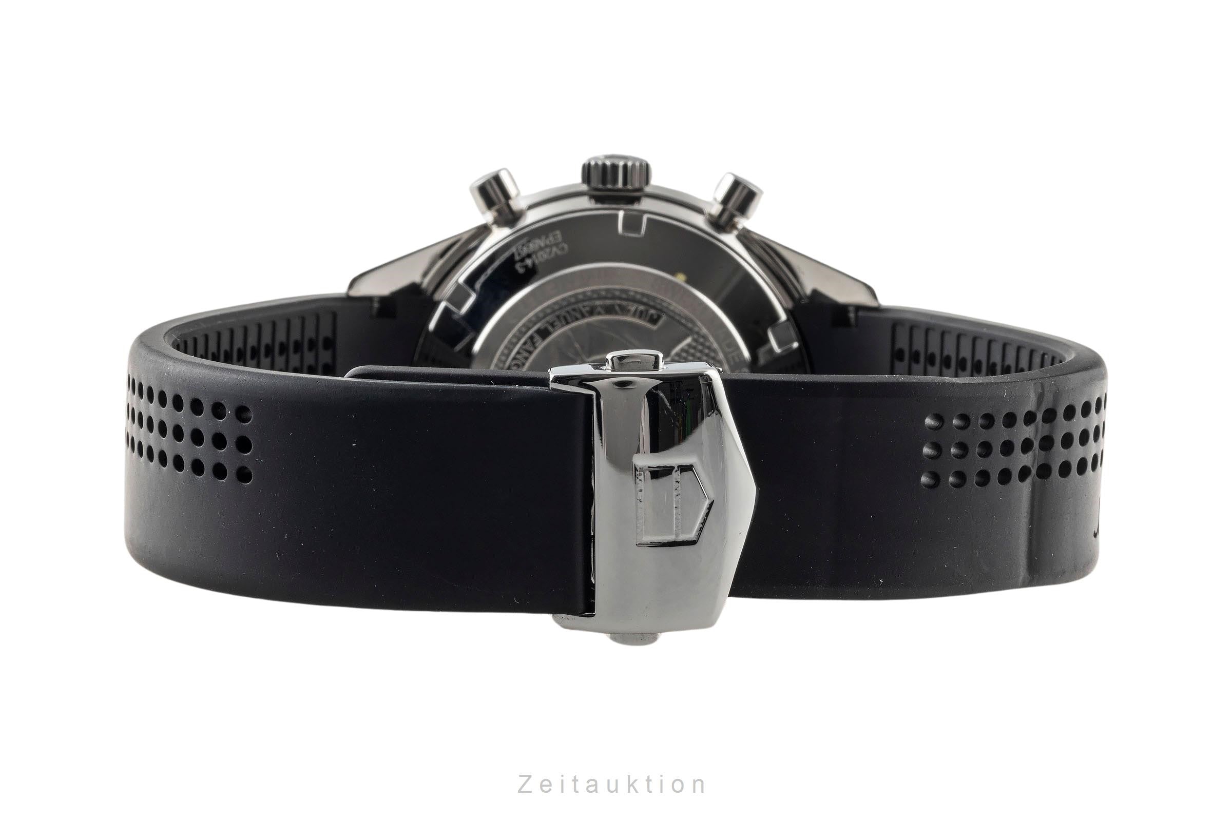 Tag Heuer Carrera chronograph steel automatic Kal. 16 Ref. CV2014