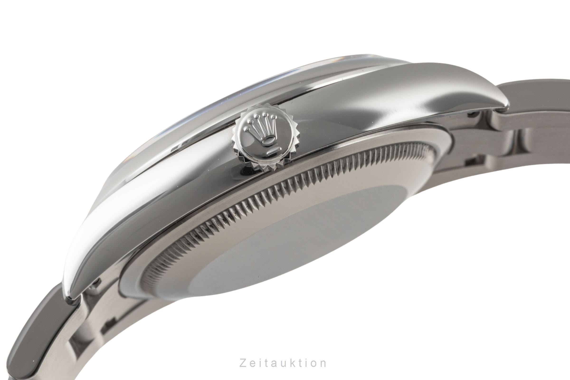 Rolex Oyster Perpetual 36 Green Dial Stahl Automatik Herrenuhr Ref. 126000 [2400123]