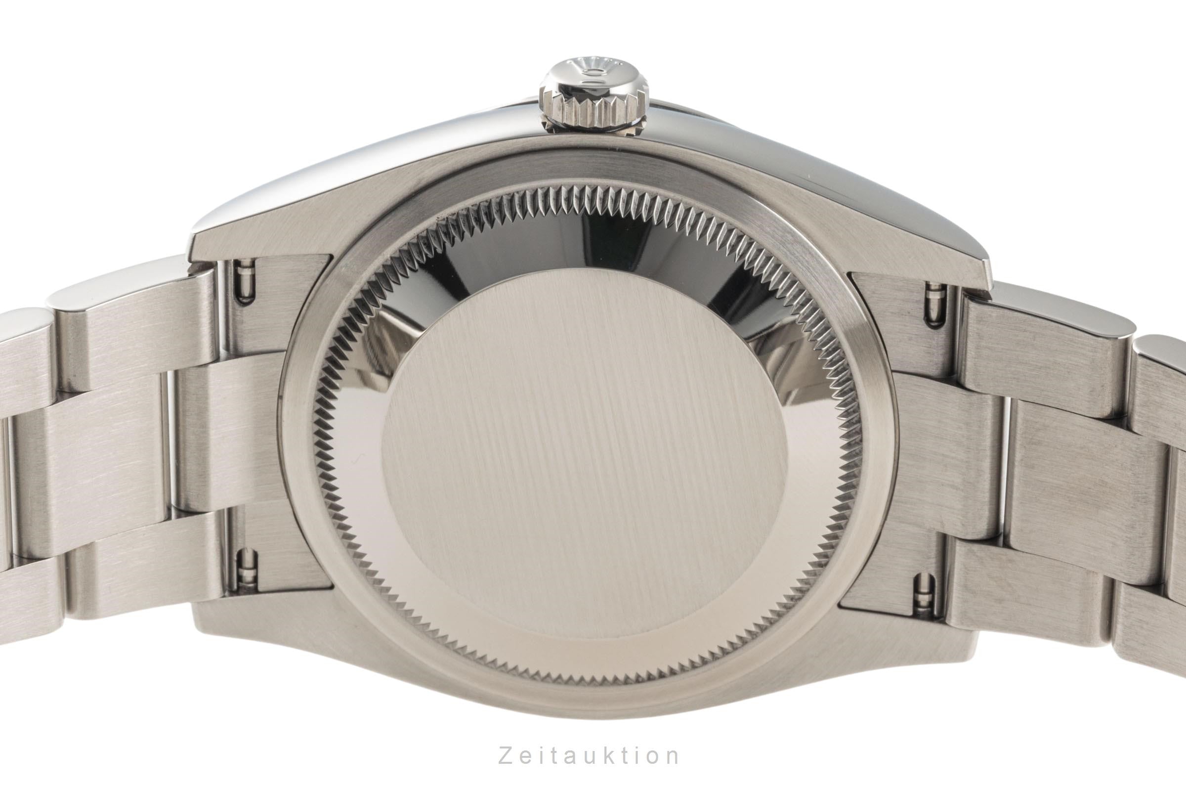 Rolex Oyster Perpetual 36 Green Dial Stahl Automatik Herrenuhr Ref. 126000 [2400123]