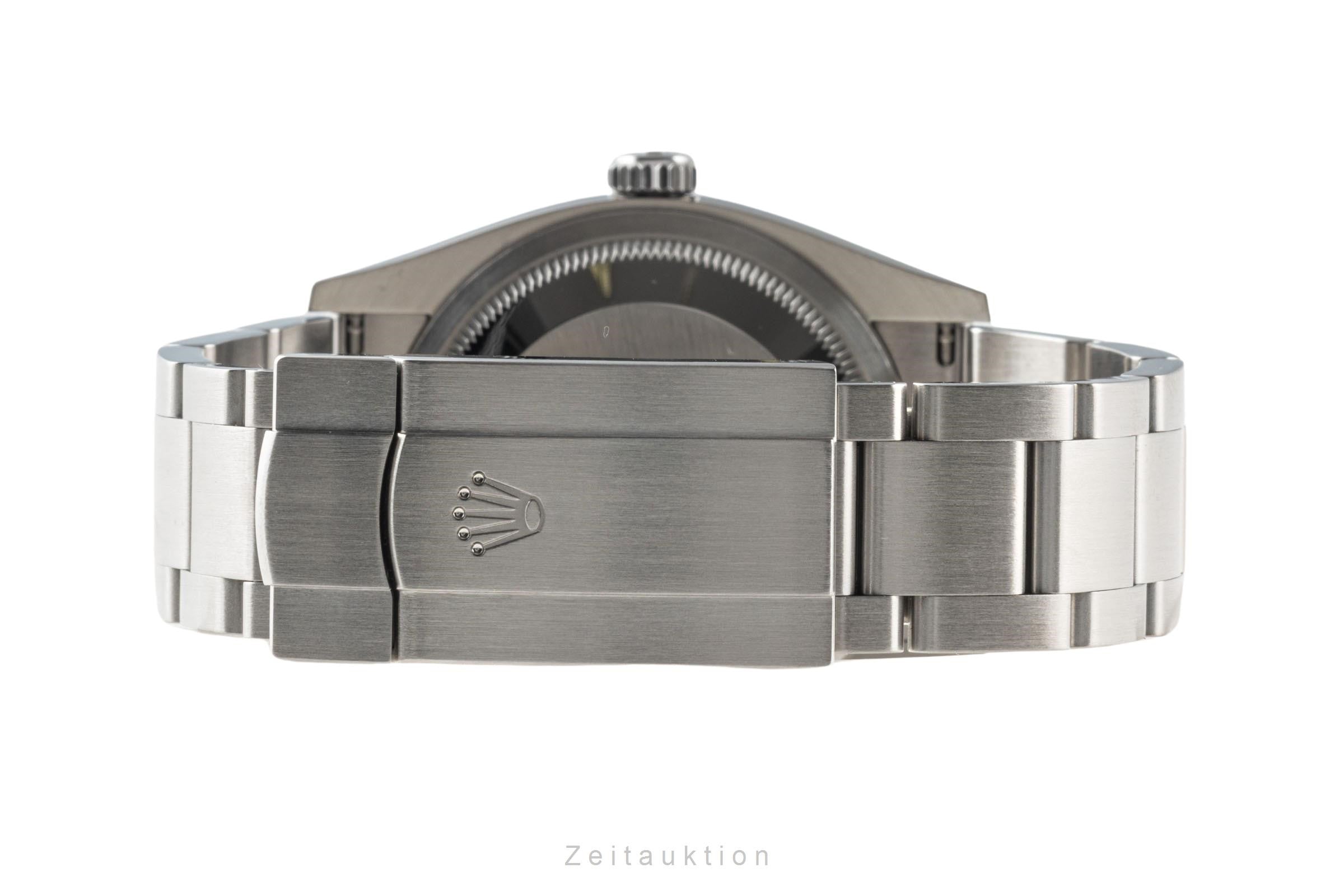 Rolex Oyster Perpetual 36 Green Dial Stahl Automatik Herrenuhr Ref. 126000 [2400123]